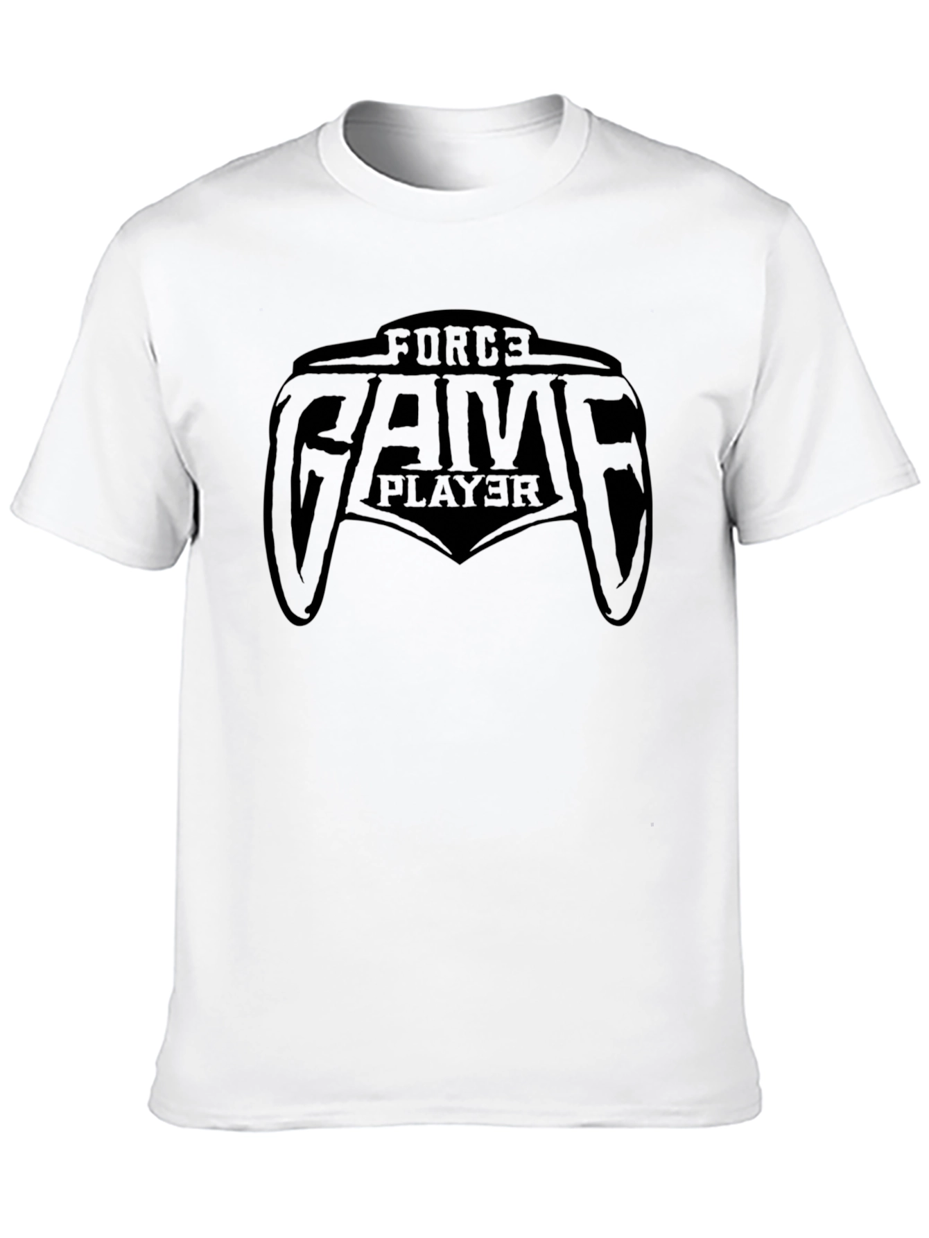 Force Game Player Black T-Shirt