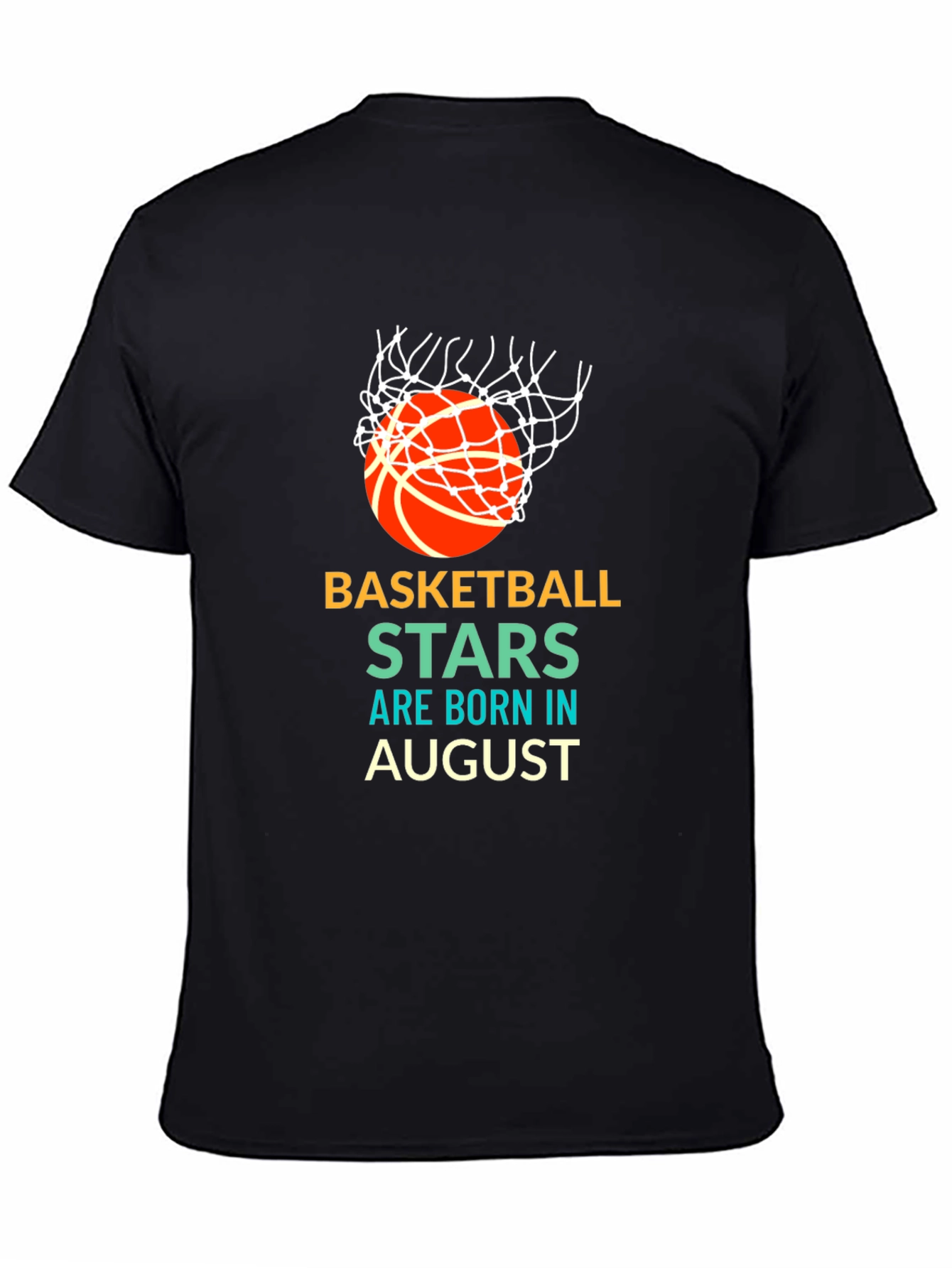Basketball Stars Born in August T-Shirt