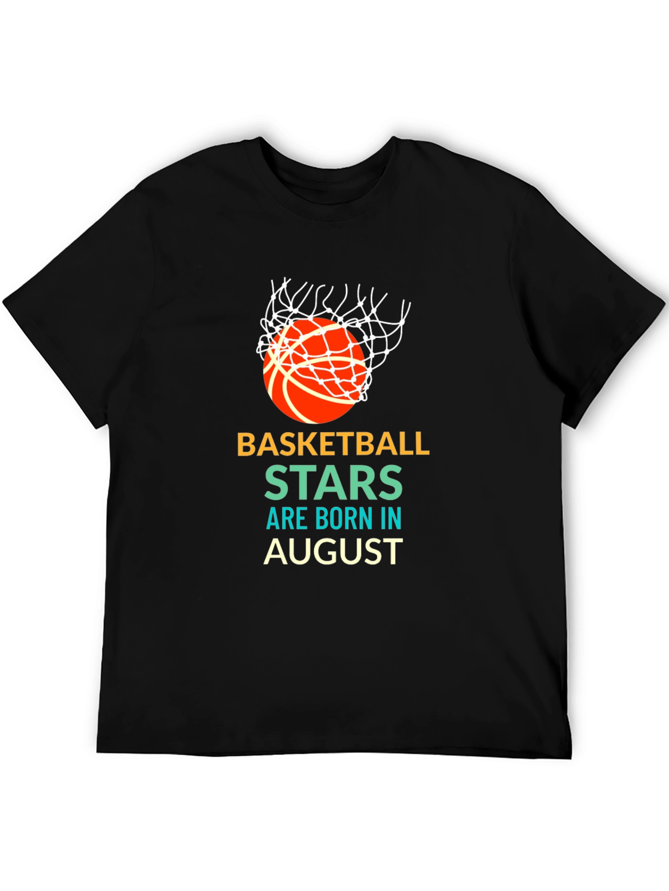 Basketball Stars Born in August T-Shirt