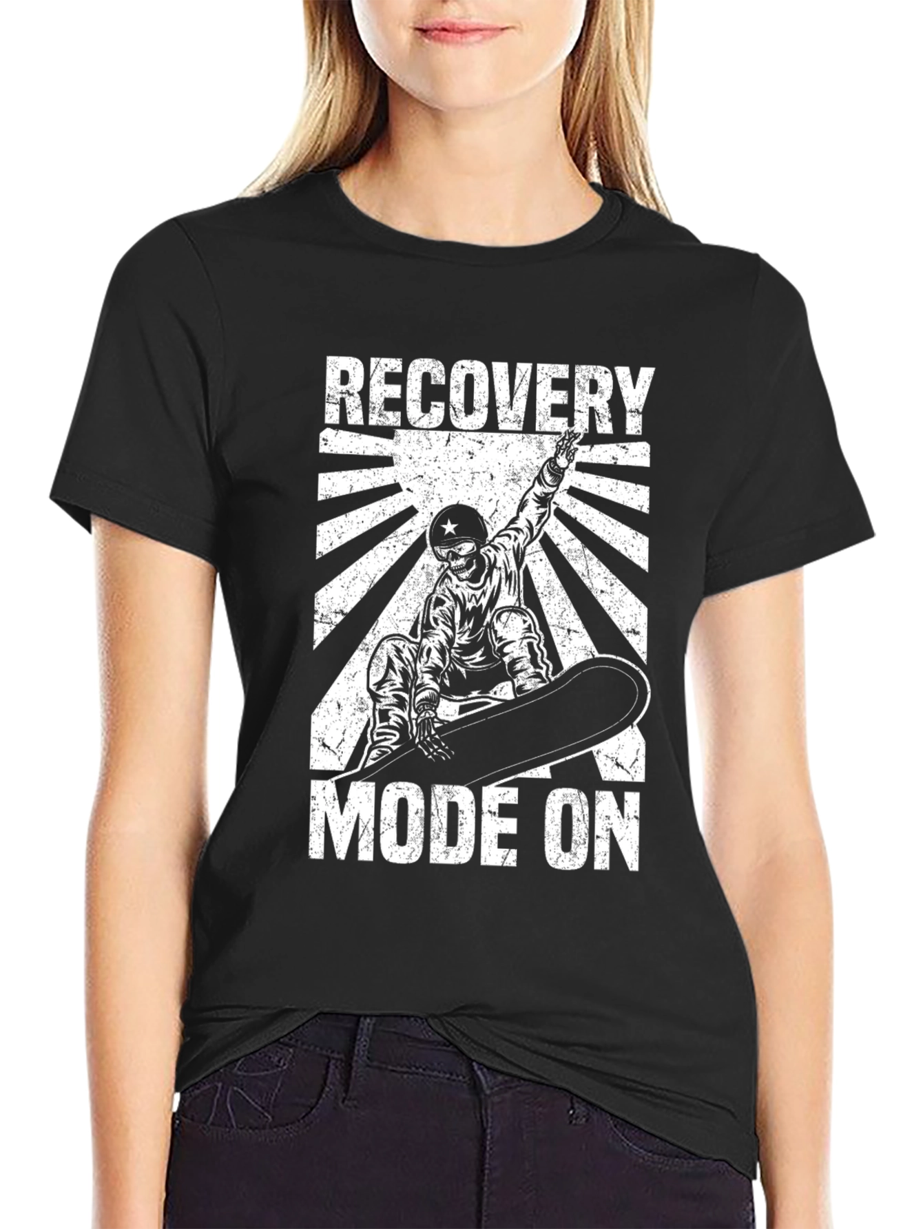 Recovery Mode On Snowboard T-Shirt