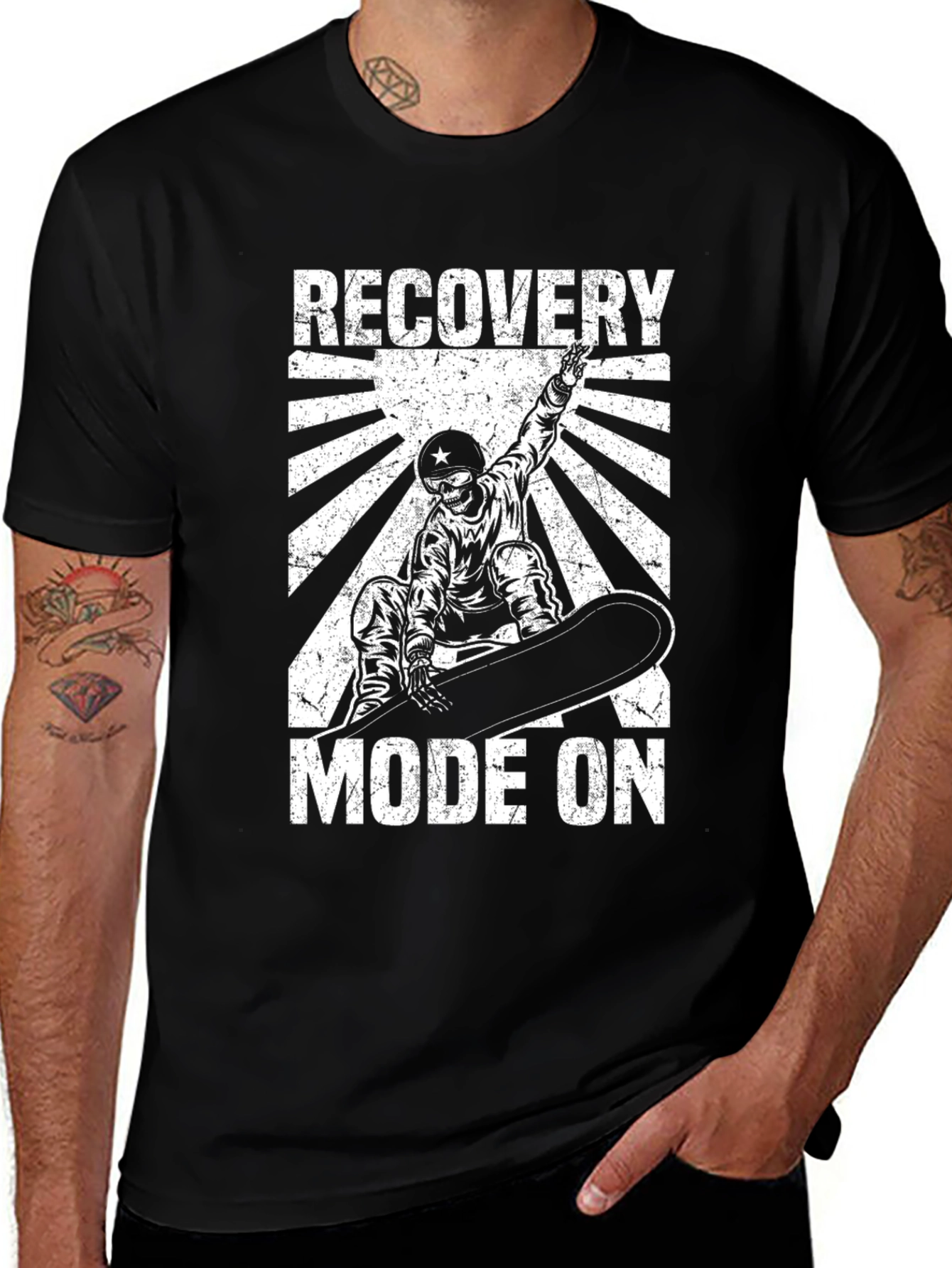 Recovery Mode On Snowboard T-Shirt