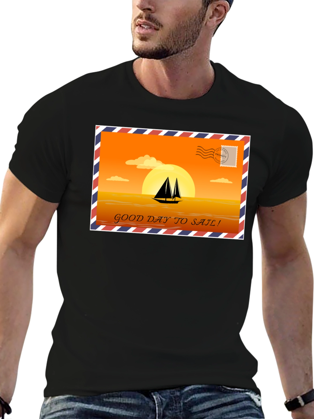 Sailboat Sunset T-Shirt