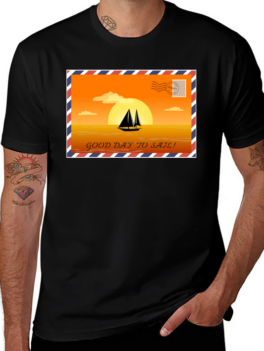 Sailboat Sunset T-Shirt