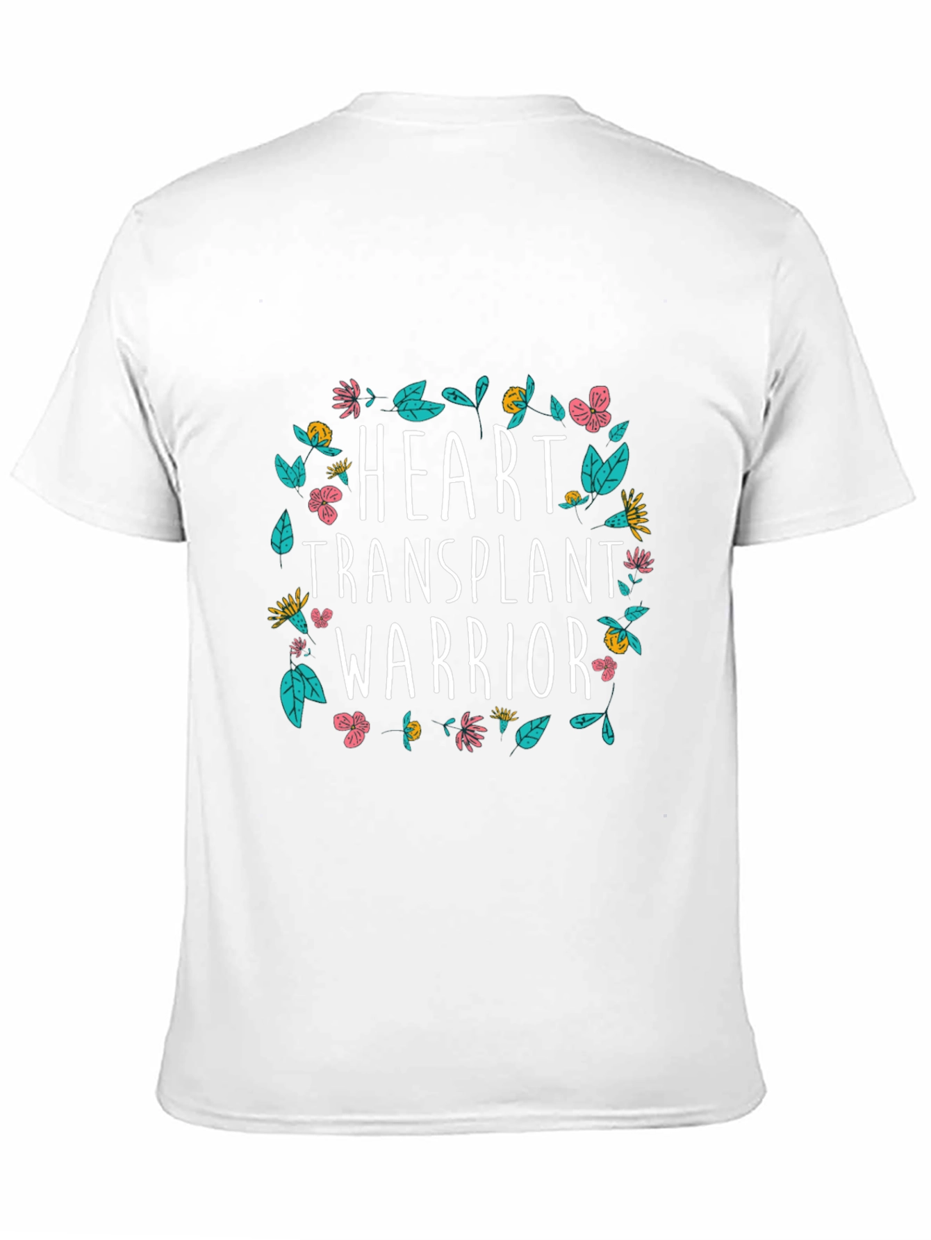 Heart Transplant Warrior Graphic T-Shirt
