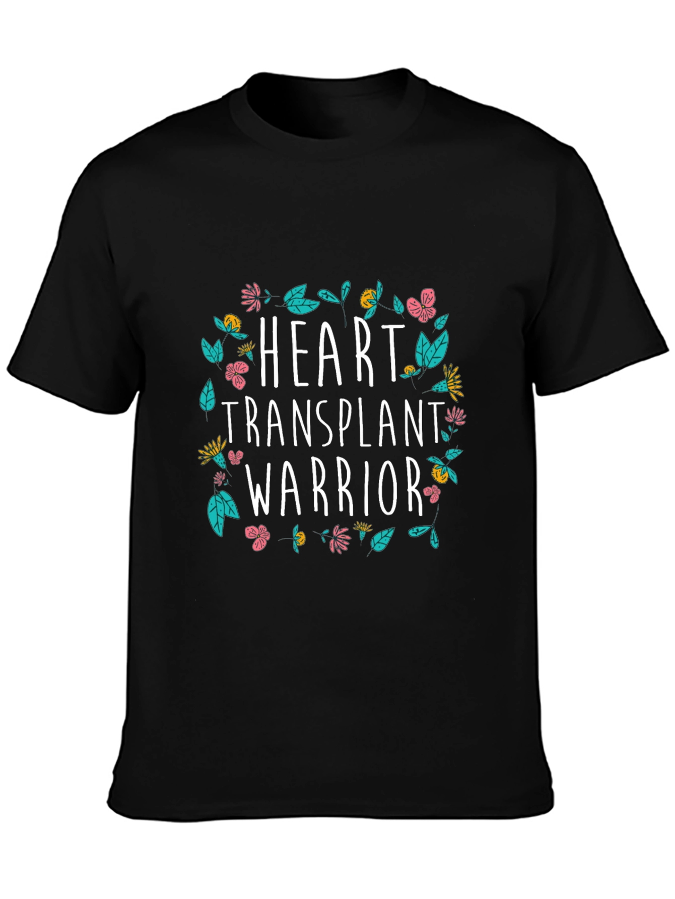 Heart Transplant Warrior Graphic T-Shirt