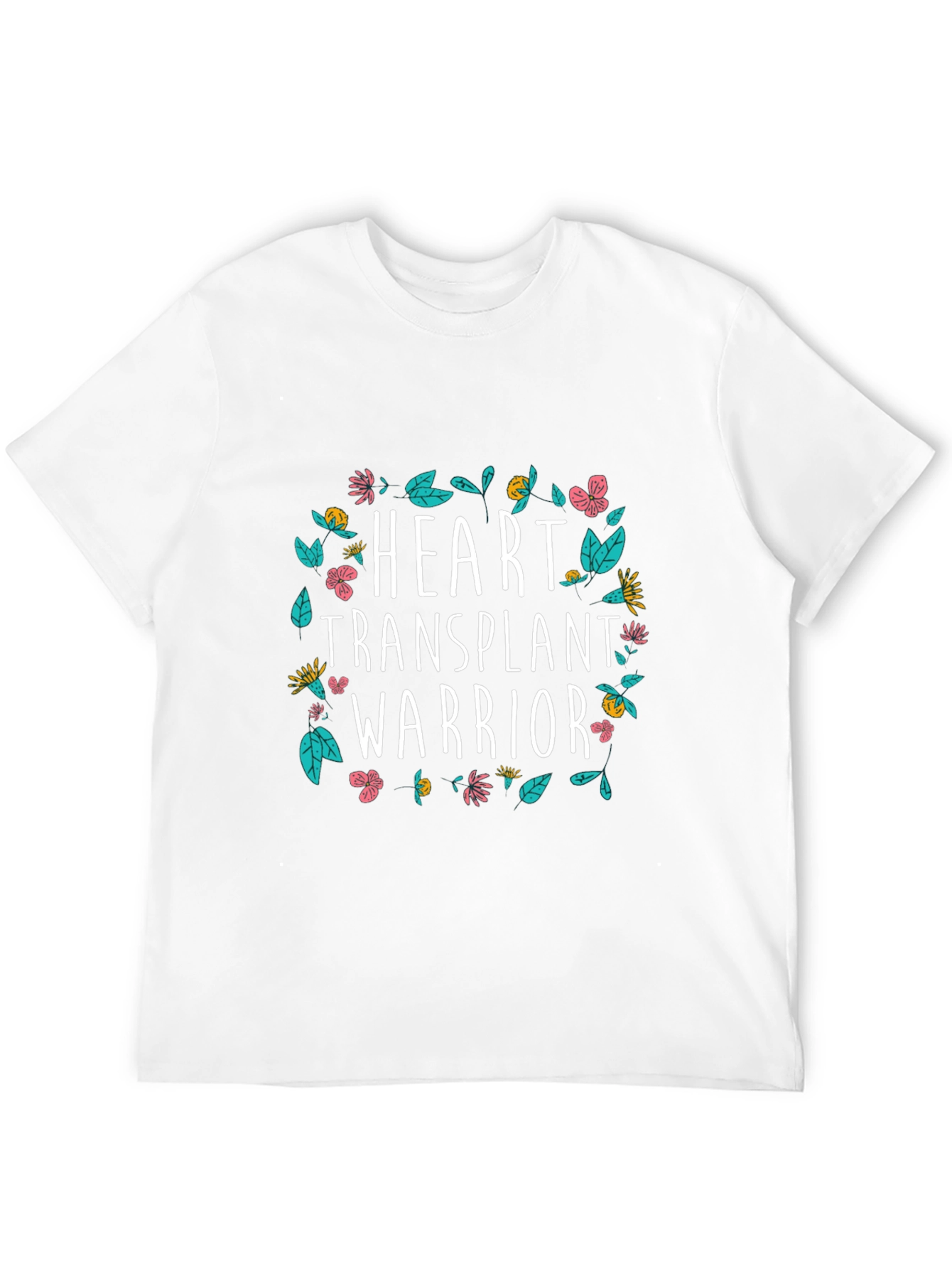 Heart Transplant Warrior Graphic T-Shirt