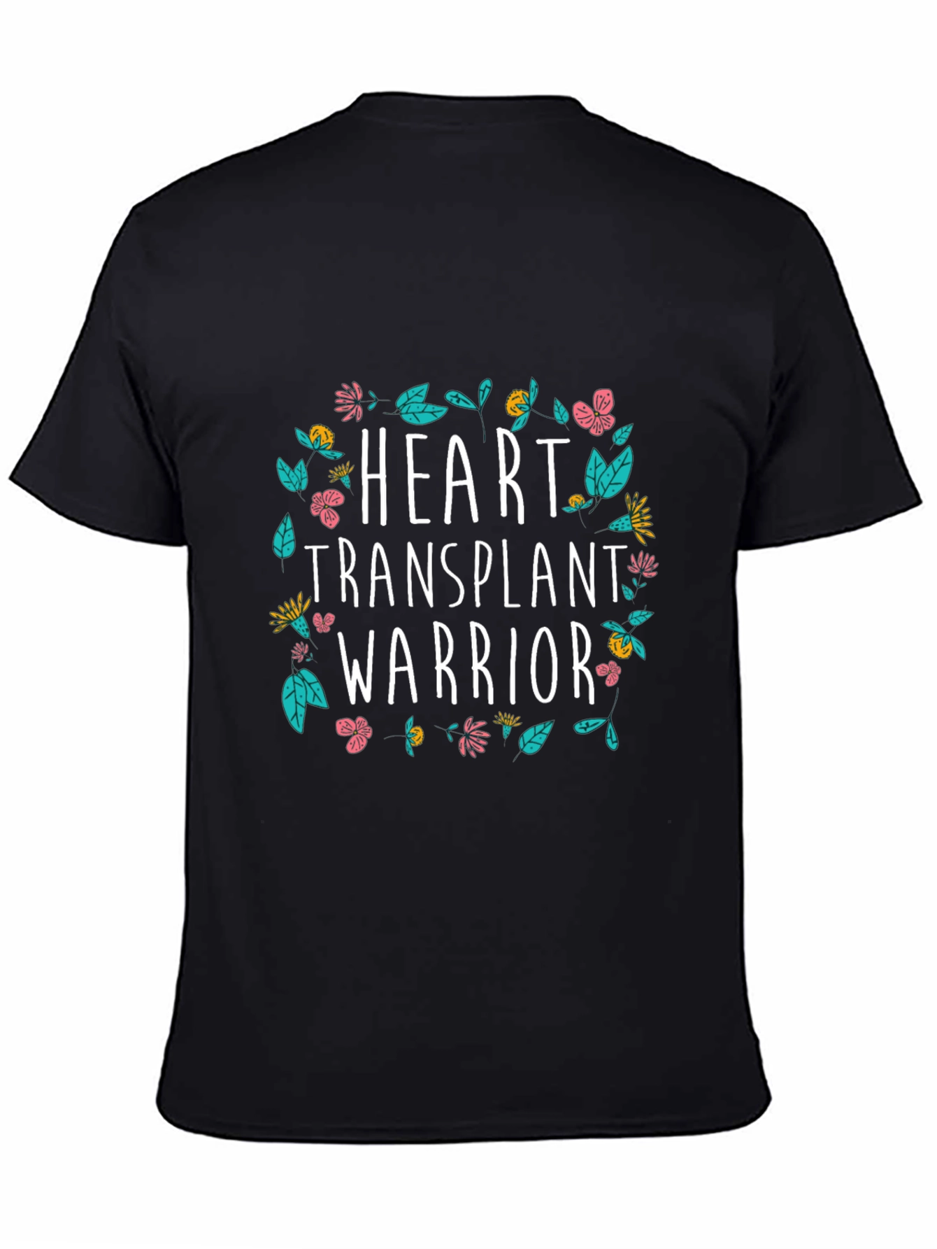 Heart Transplant Warrior Graphic T-Shirt
