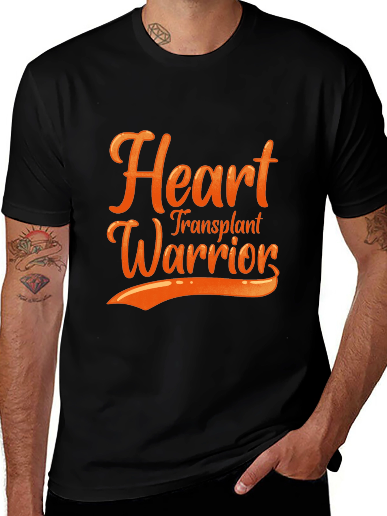 Heart Transplant Warrior Graphic Tee