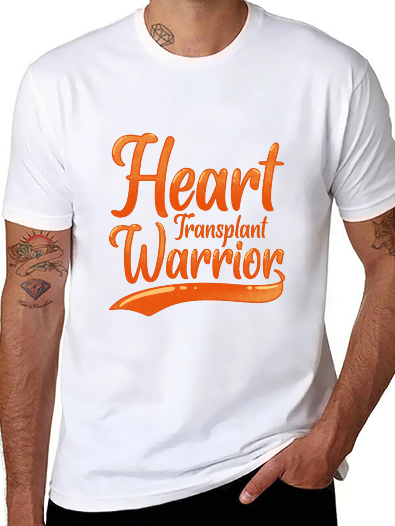Heart Transplant Warrior Graphic Tee