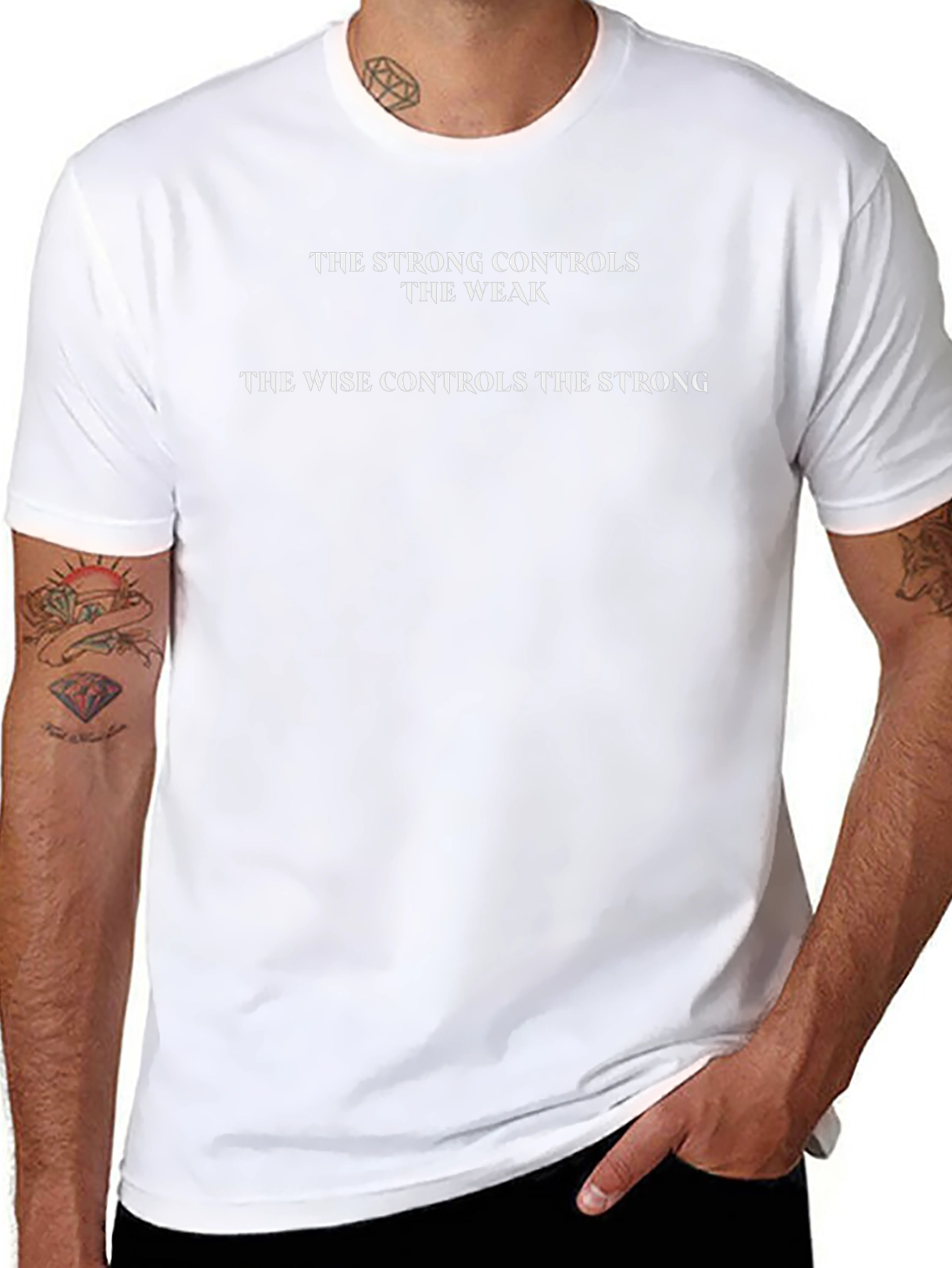 The Strong Controls The Weak Graphic T-Shirt
