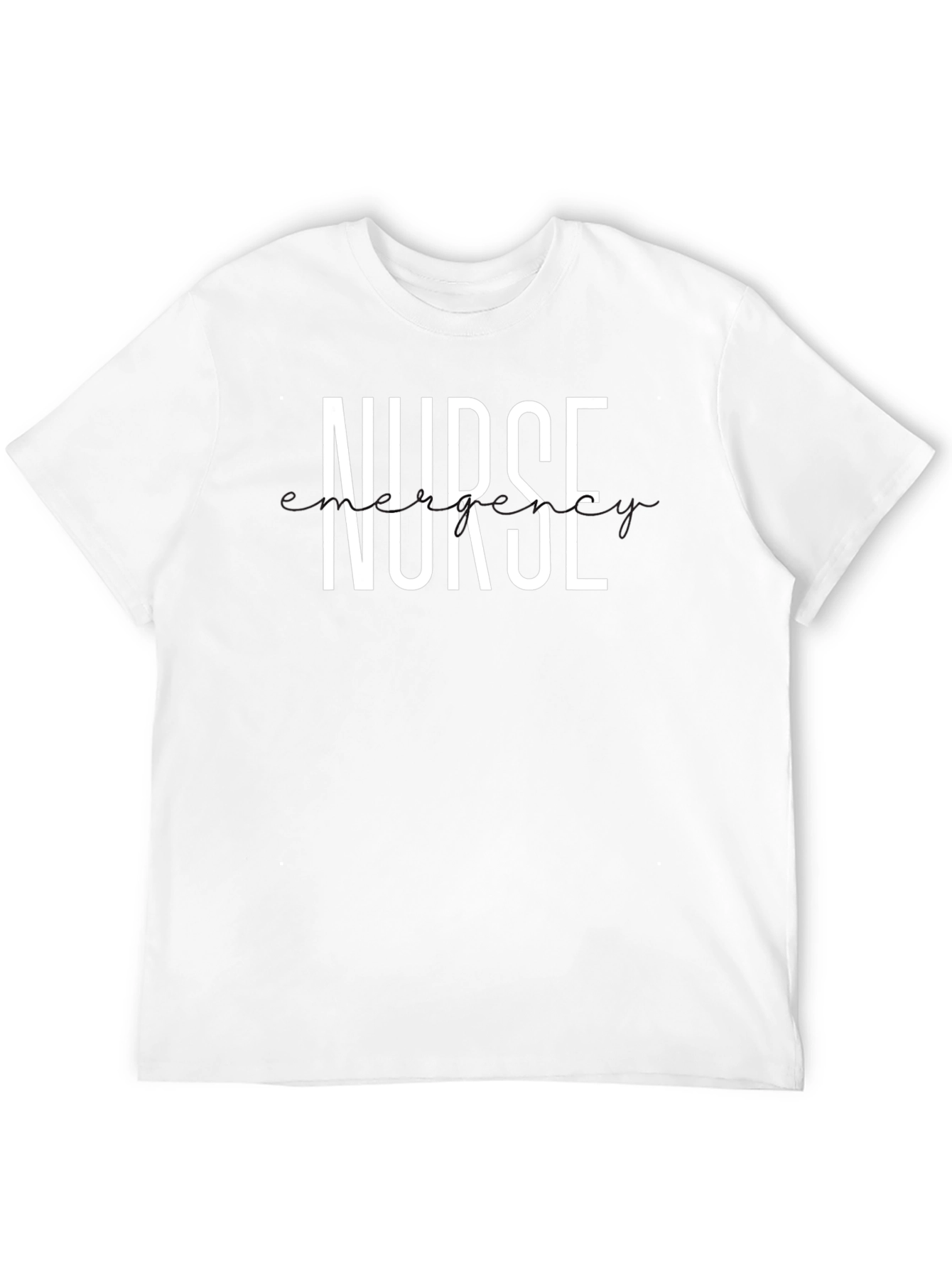 Emergency Nurse Black T-Shirt