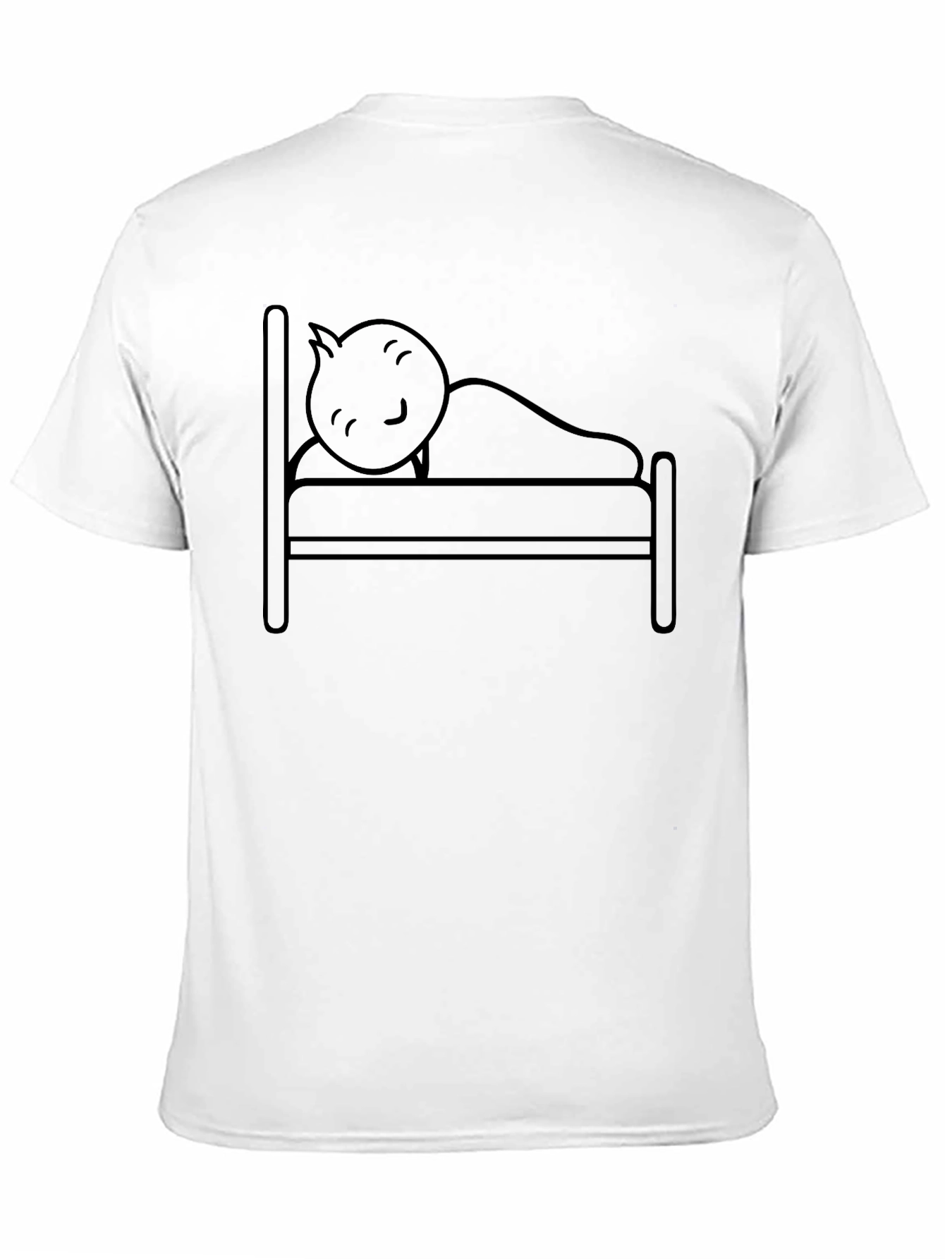 Sleeping Stick Figure T-Shirt