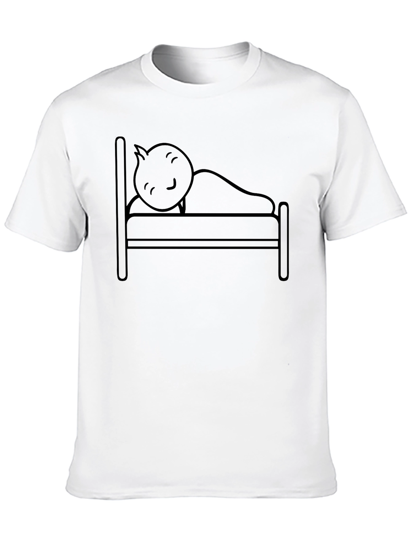 Sleeping Stick Figure T-Shirt