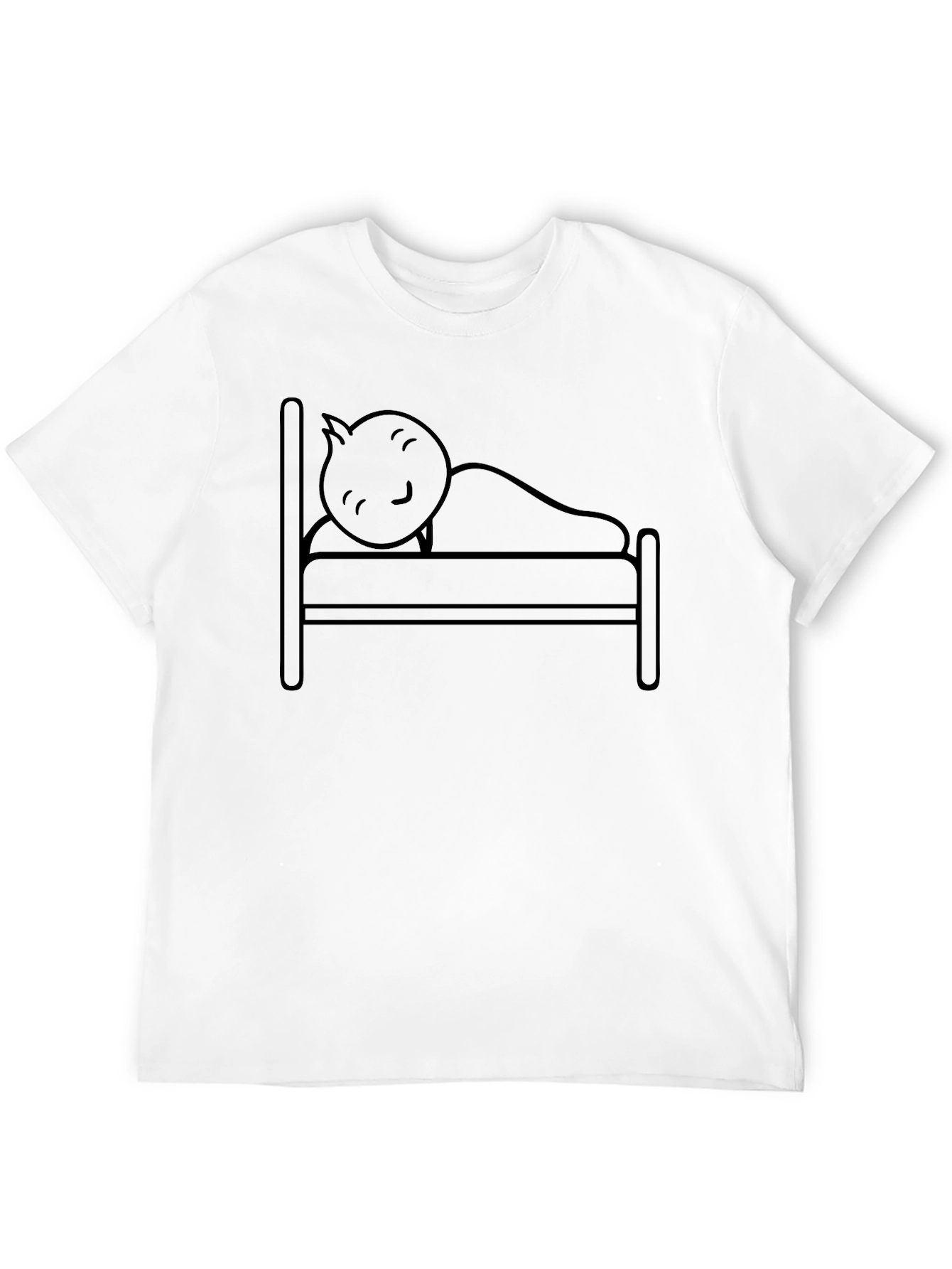 Sleeping Stick Figure T-Shirt