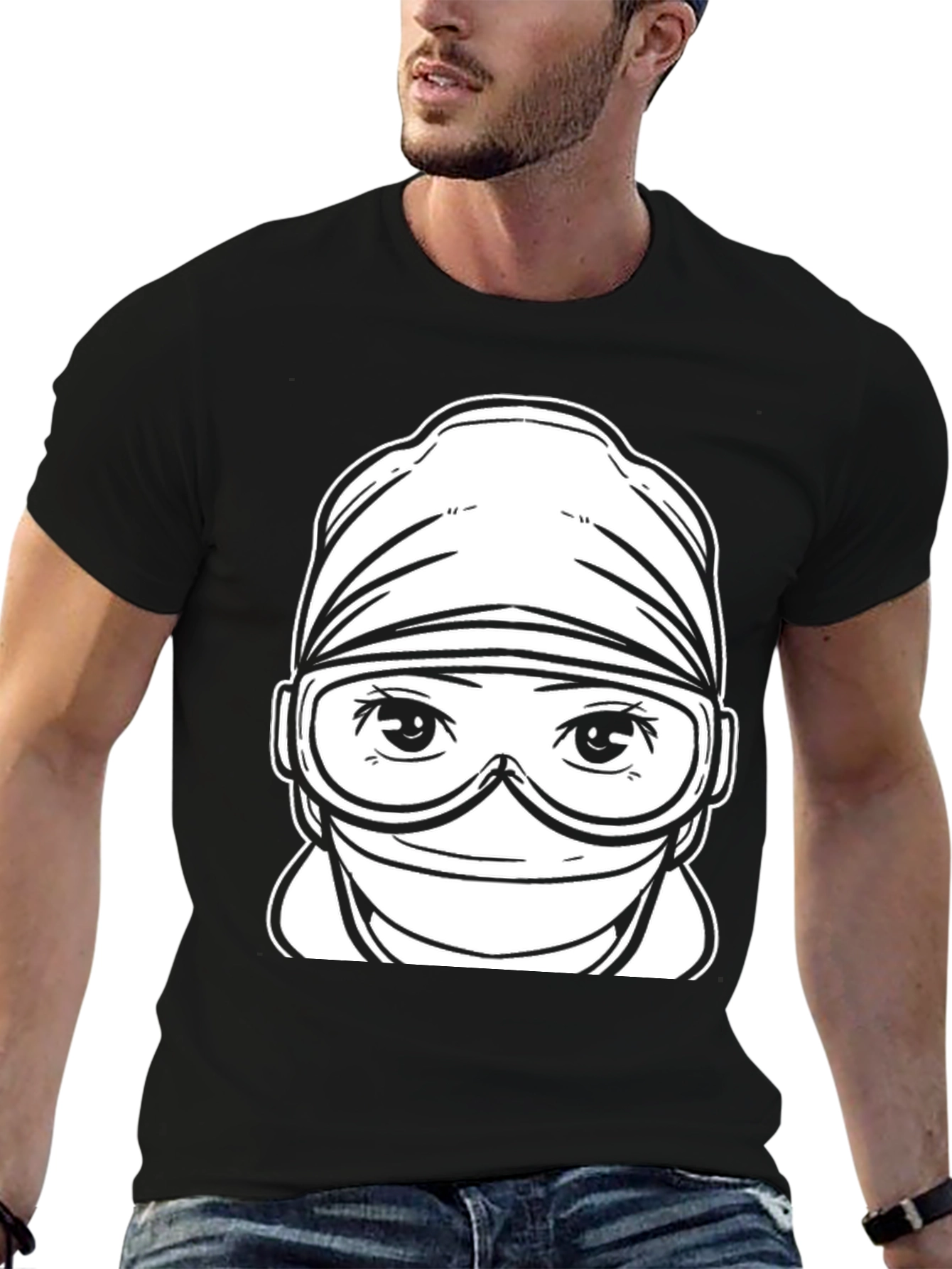 Surgeon Graphic Tee - Unisex Black T-Shirt