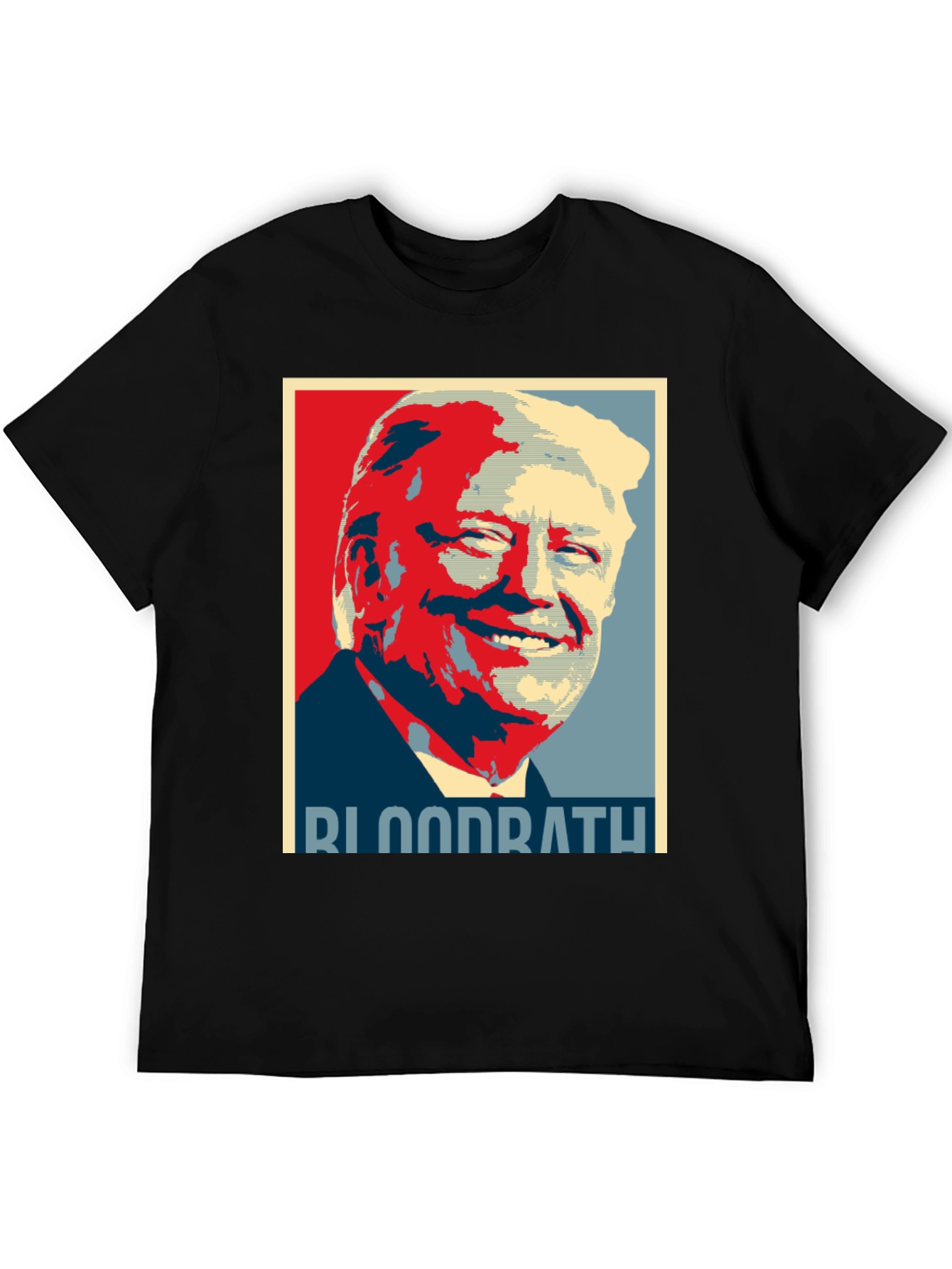 Trump Bloodbath Graphic Tee - Political Statement Shirt
