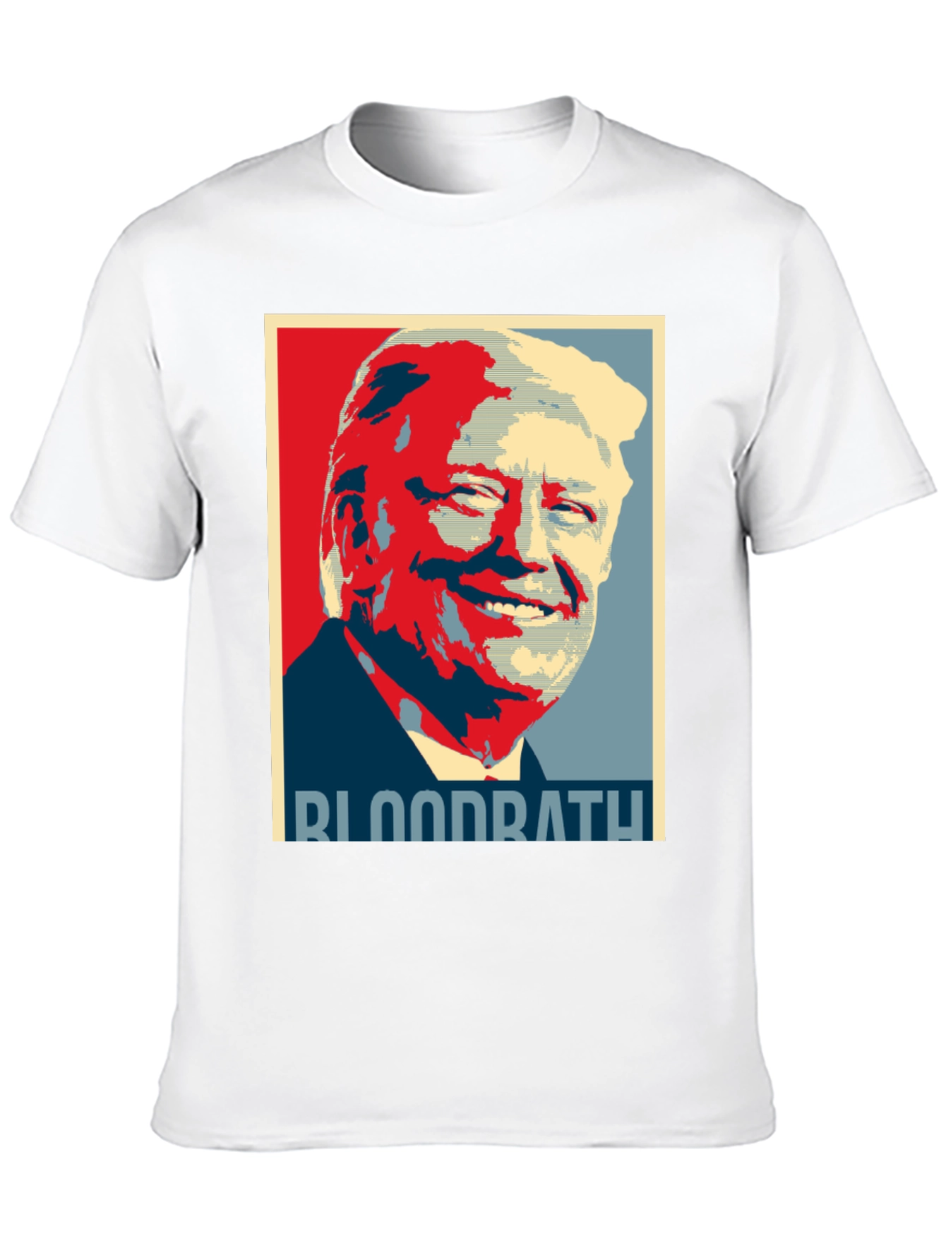 Trump Bloodbath Graphic Tee - Political Statement Shirt