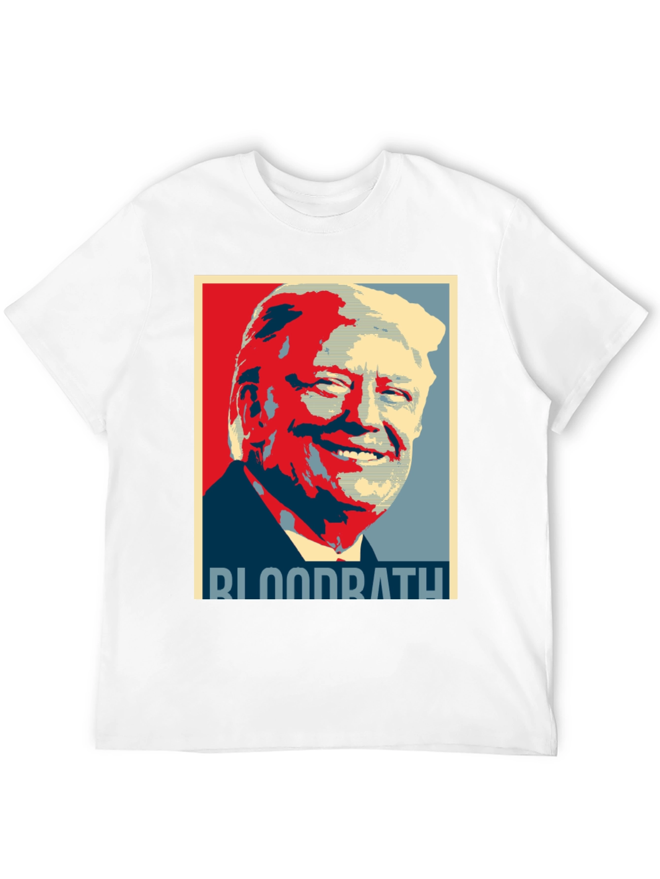 Trump Bloodbath Graphic Tee - Political Statement Shirt