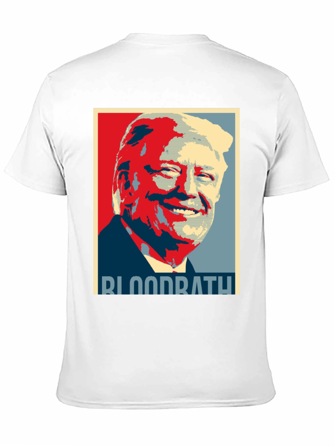 Trump Bloodbath Graphic Tee - Political Statement Shirt