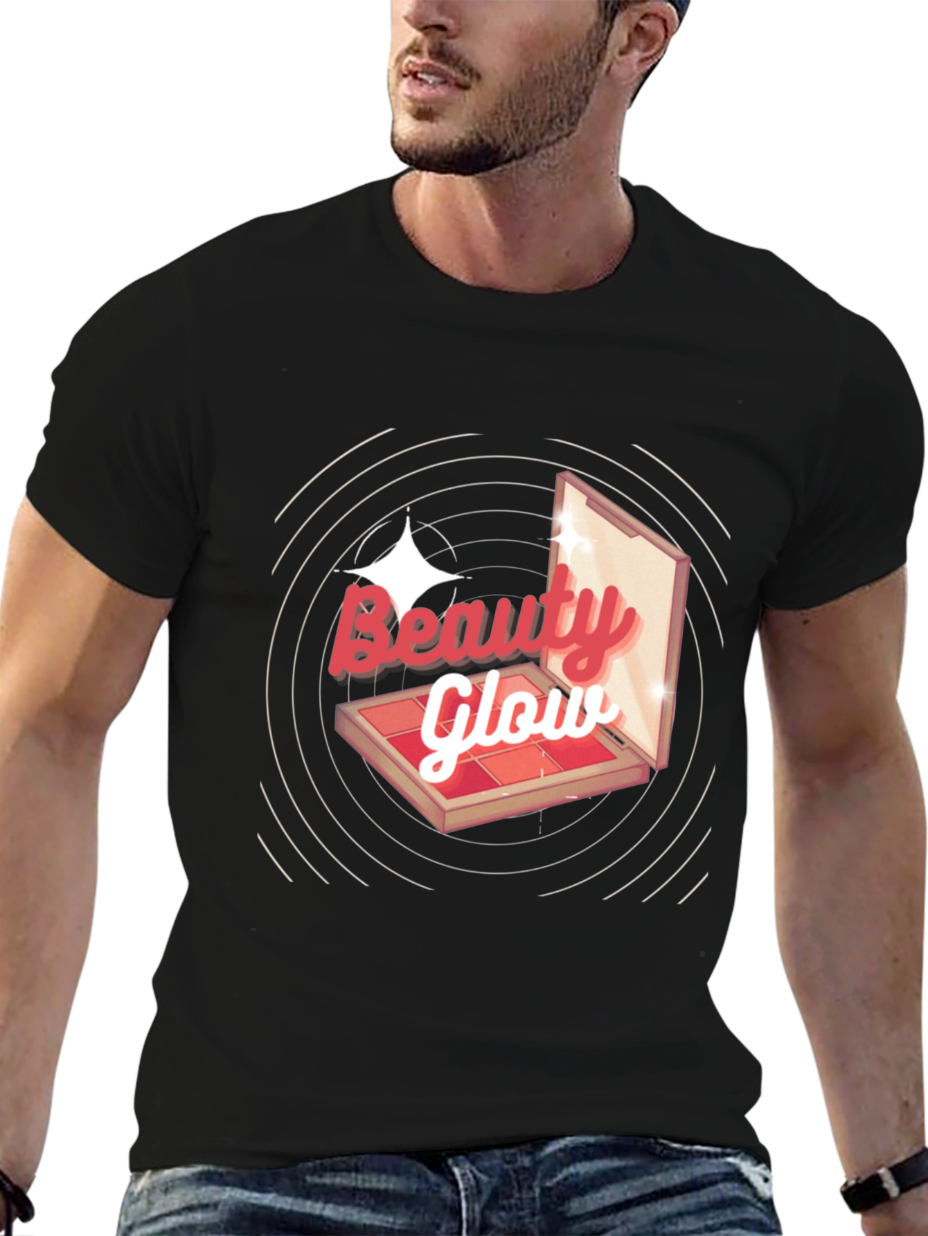 Beauty Glow Makeup Palette Graphic T-Shirt
