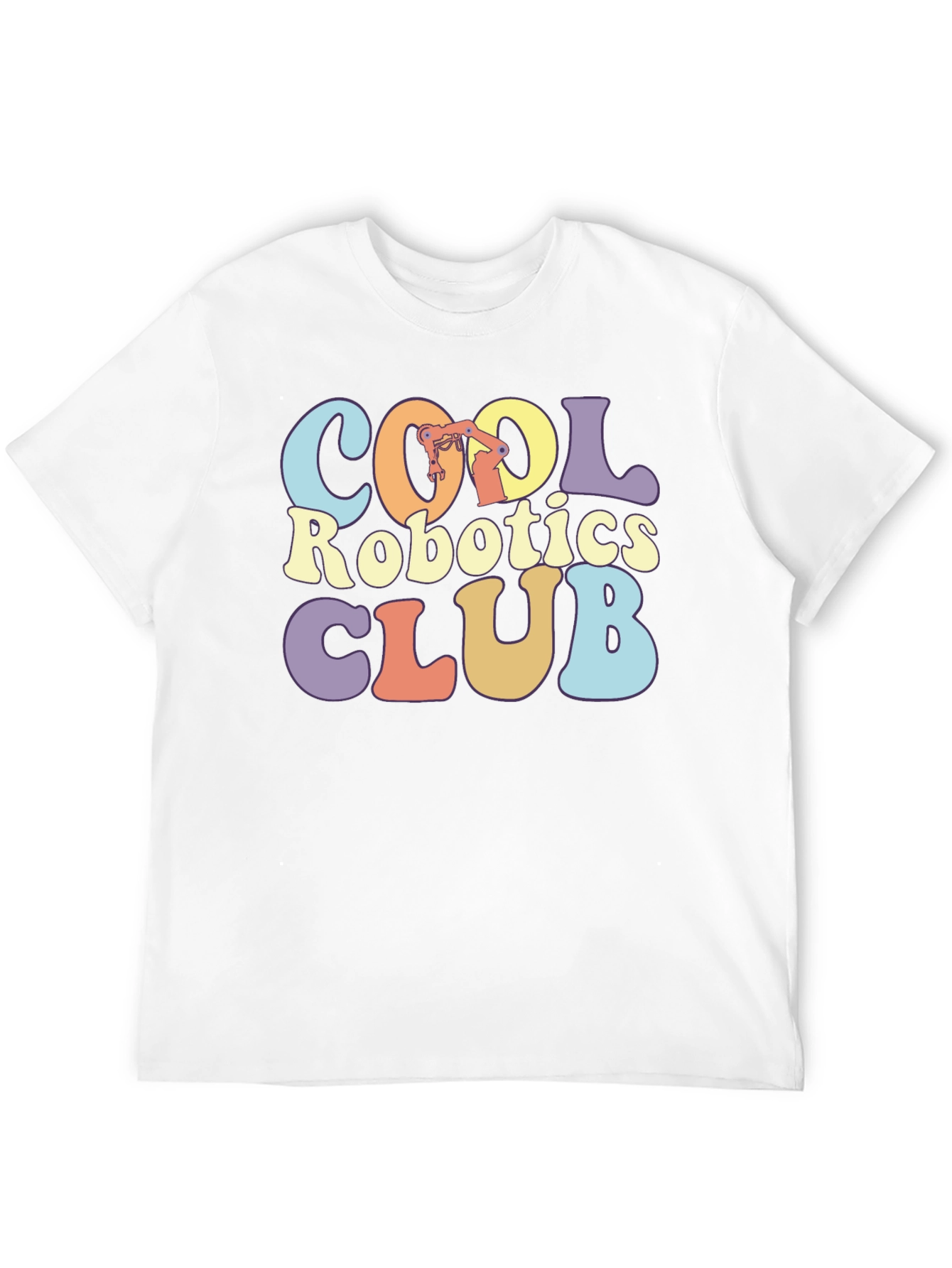 Cool Robotics Club Graphic T-Shirt