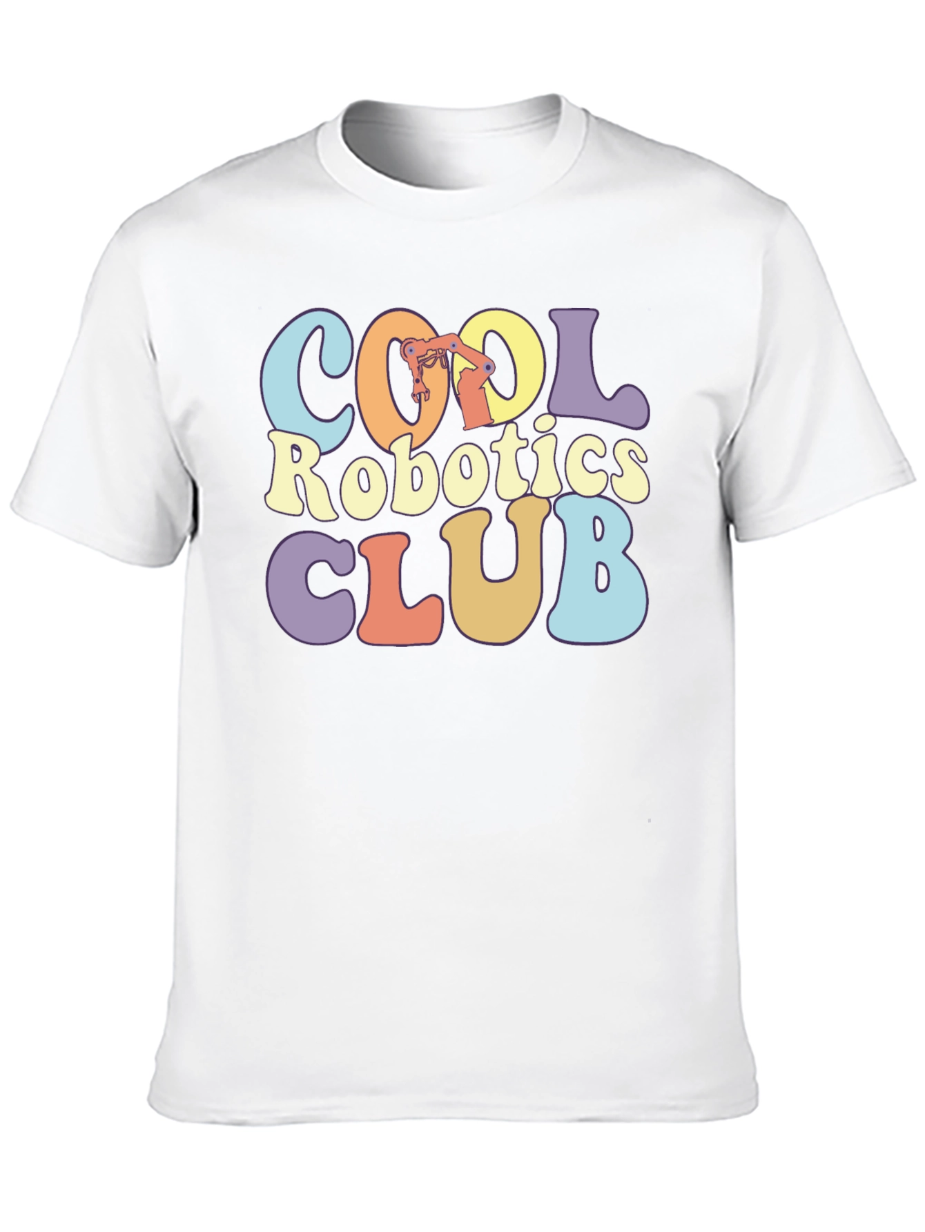 Cool Robotics Club Graphic T-Shirt