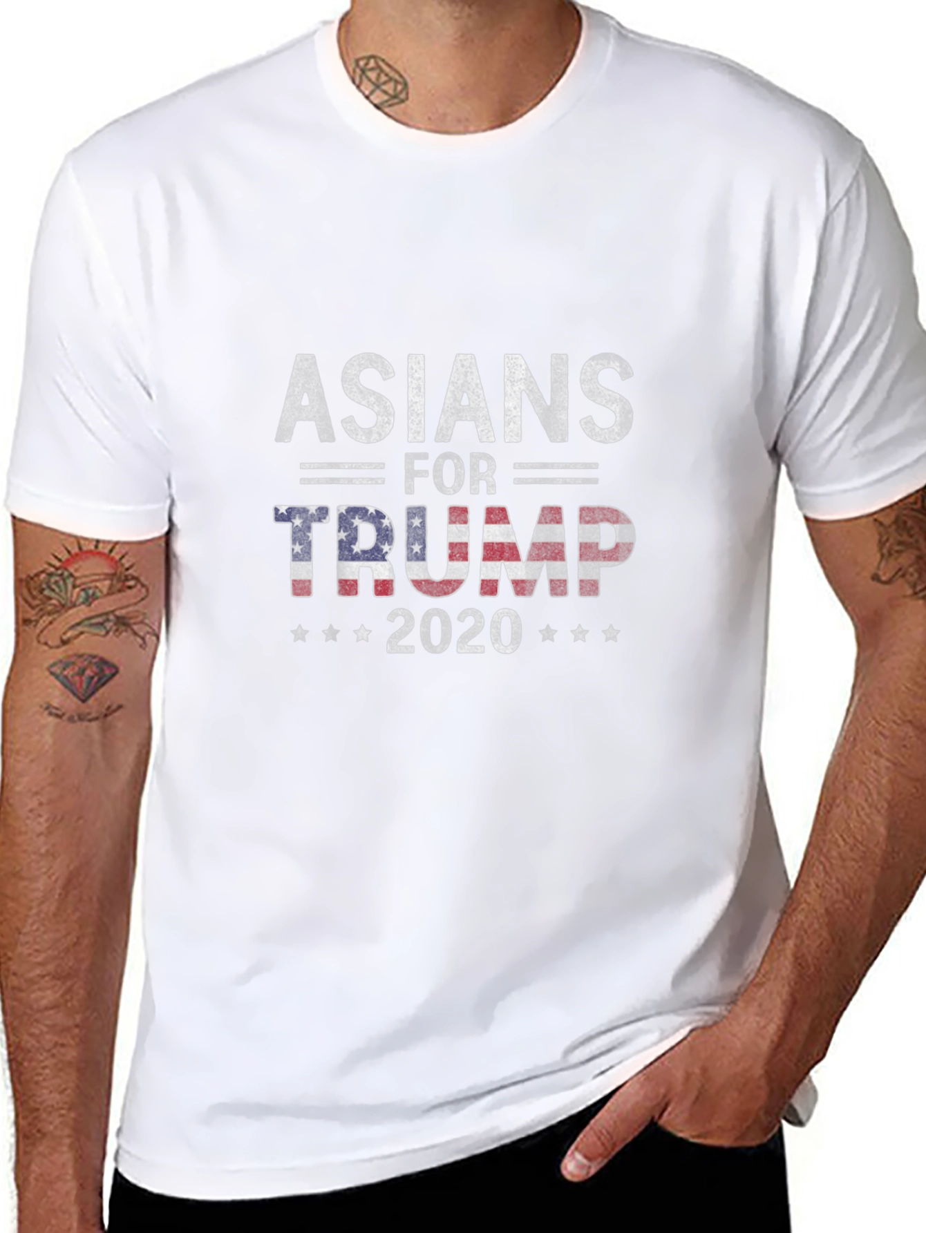 Asians For Trump 2020 Graphic Tee
