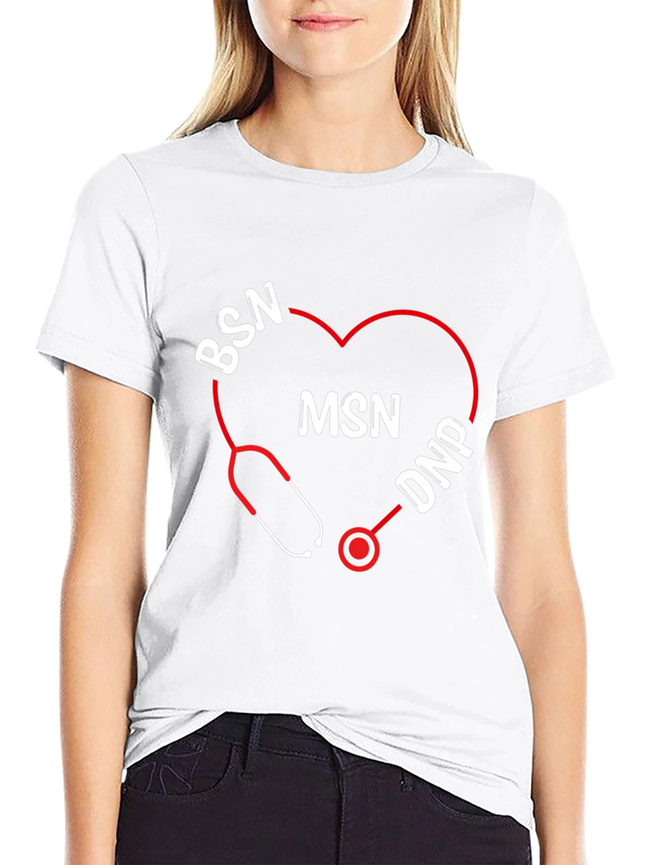 Nurse Degree T-Shirt - BSN MSN DNP