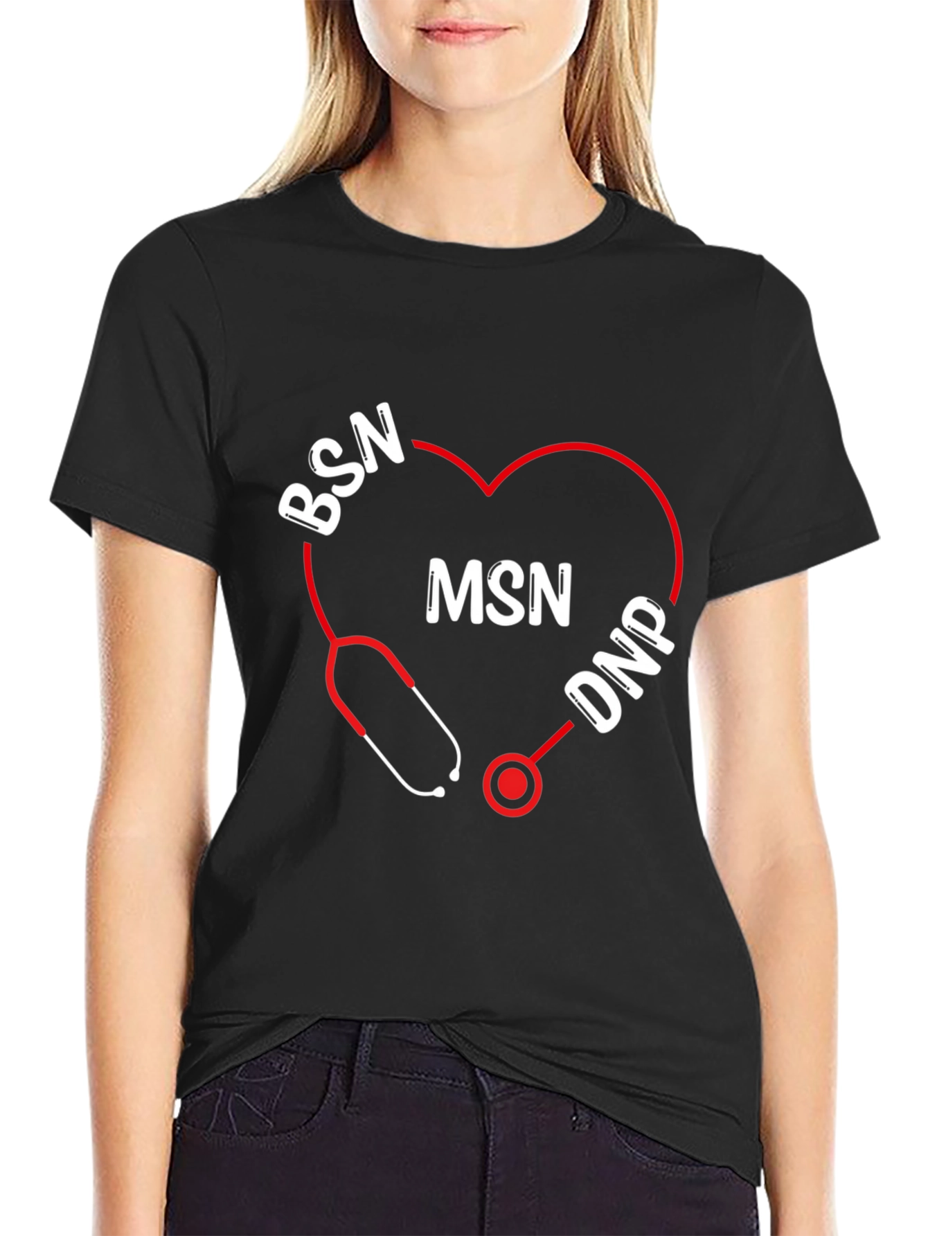 Nurse Degree T-Shirt - BSN MSN DNP