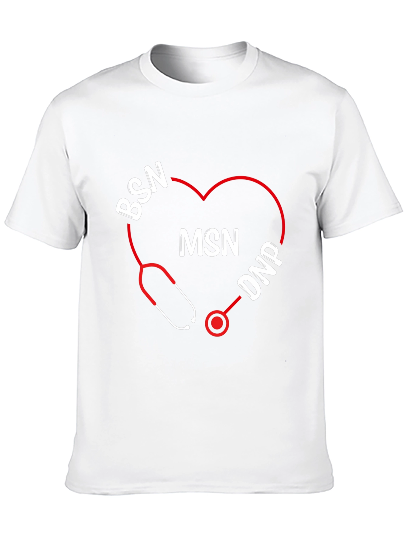Nurse Degree T-Shirt - BSN MSN DNP