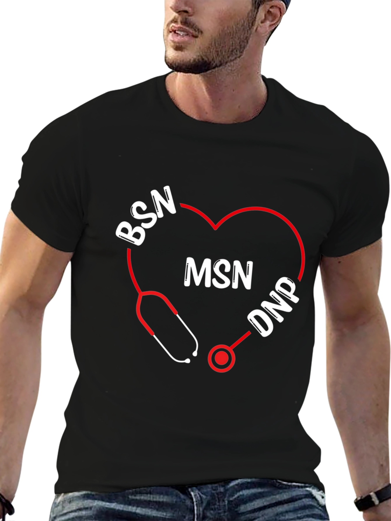 Nurse Degree T-Shirt - BSN MSN DNP