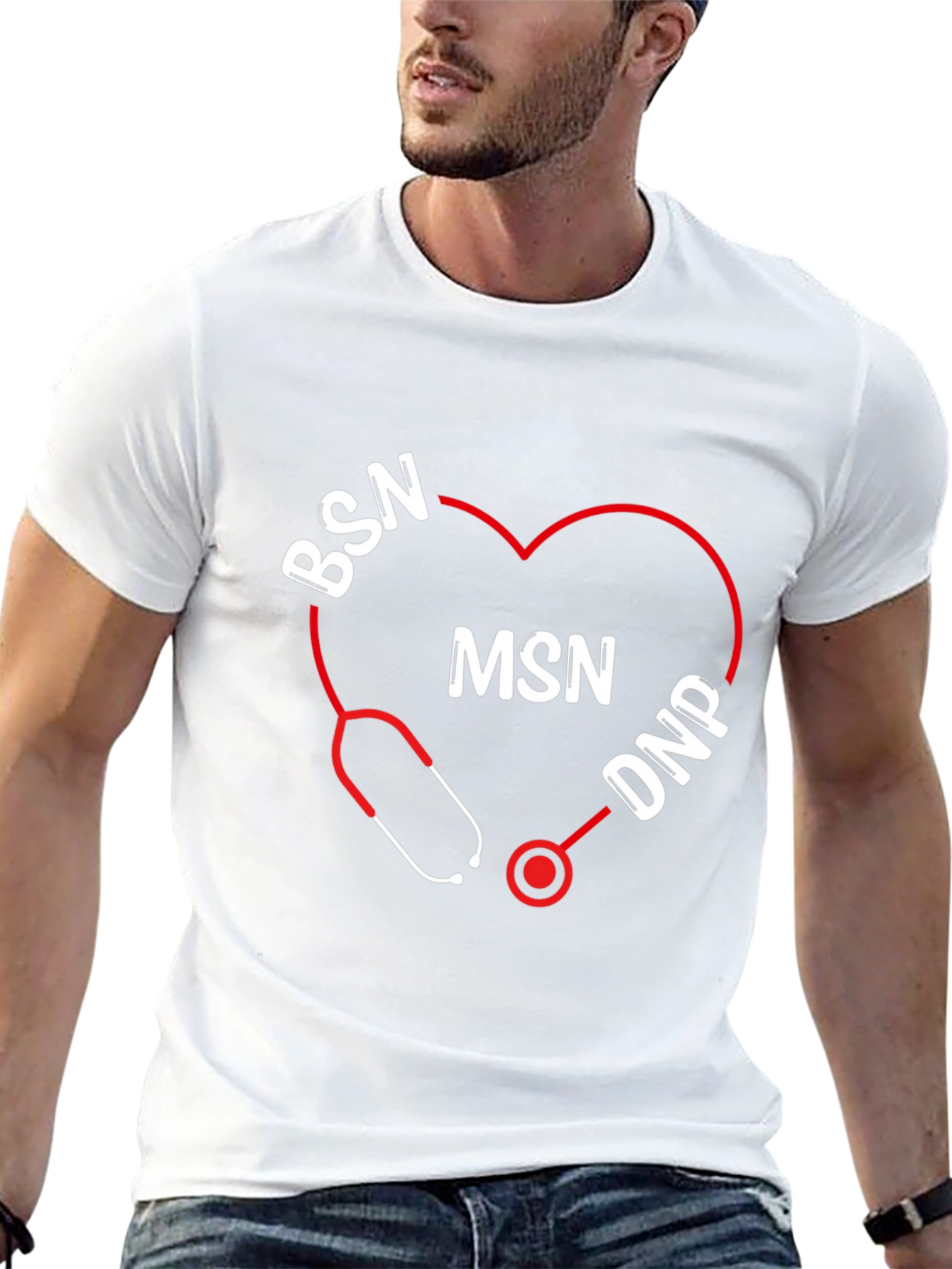 Nurse Degree T-Shirt - BSN MSN DNP