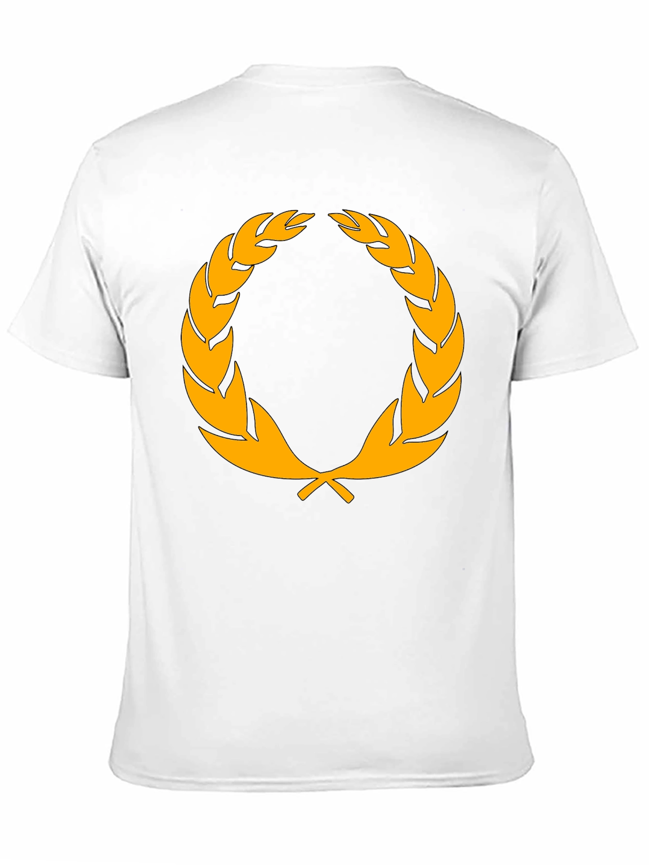 Laurel Wreath Graphic Tee - Classic Style