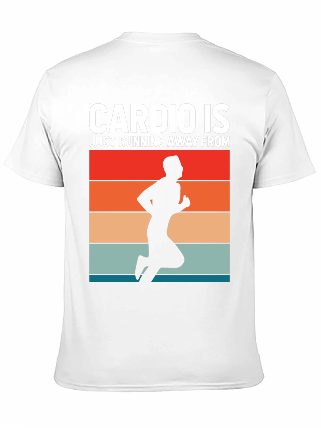Cardio Running Retro Graphic T-Shirt