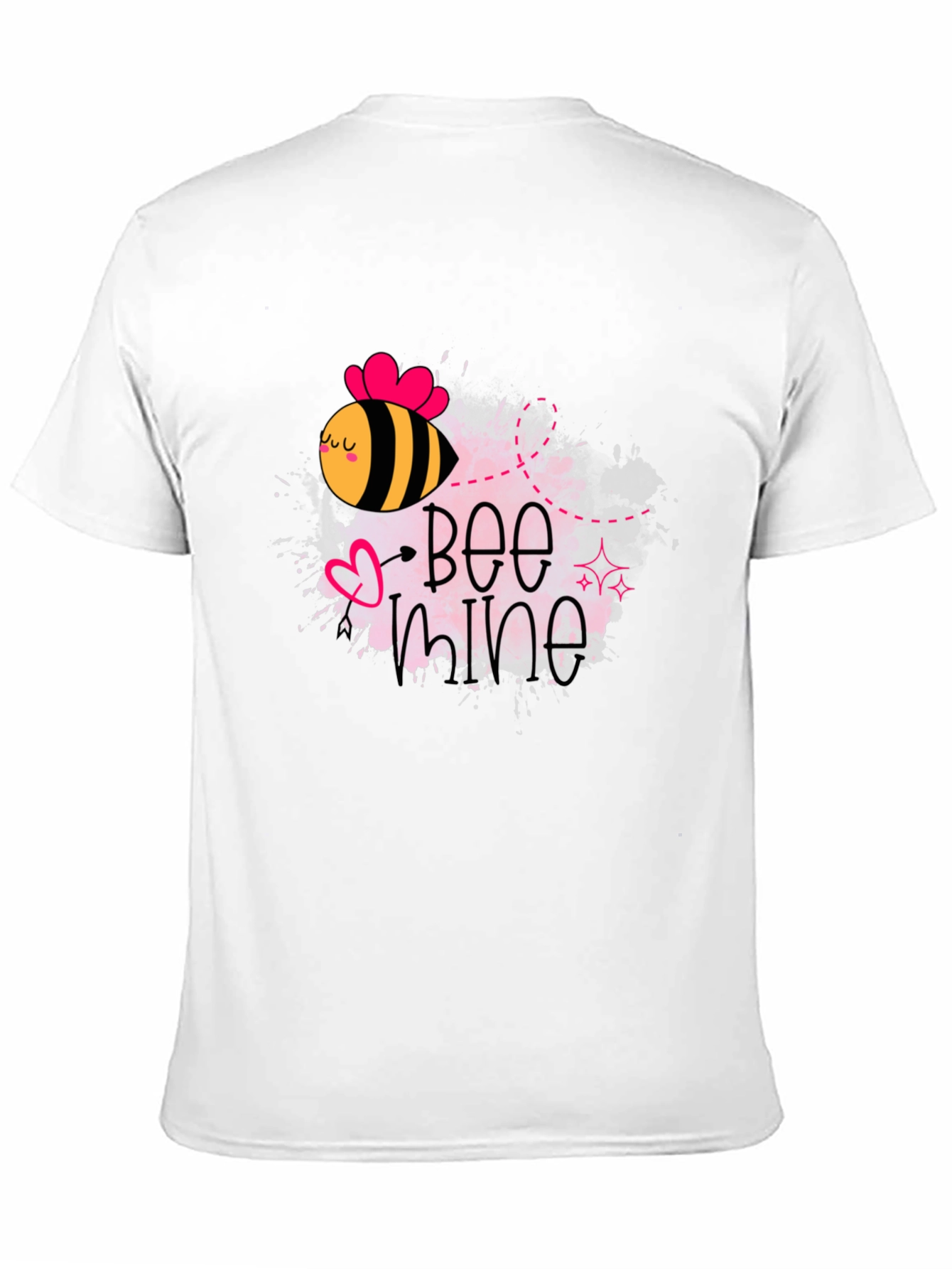 Bee Mine Valentines Day Graphic T-Shirt