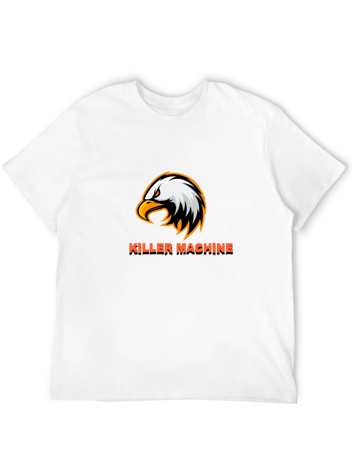 Killer Machine Eagle Graphic Black T-Shirt
