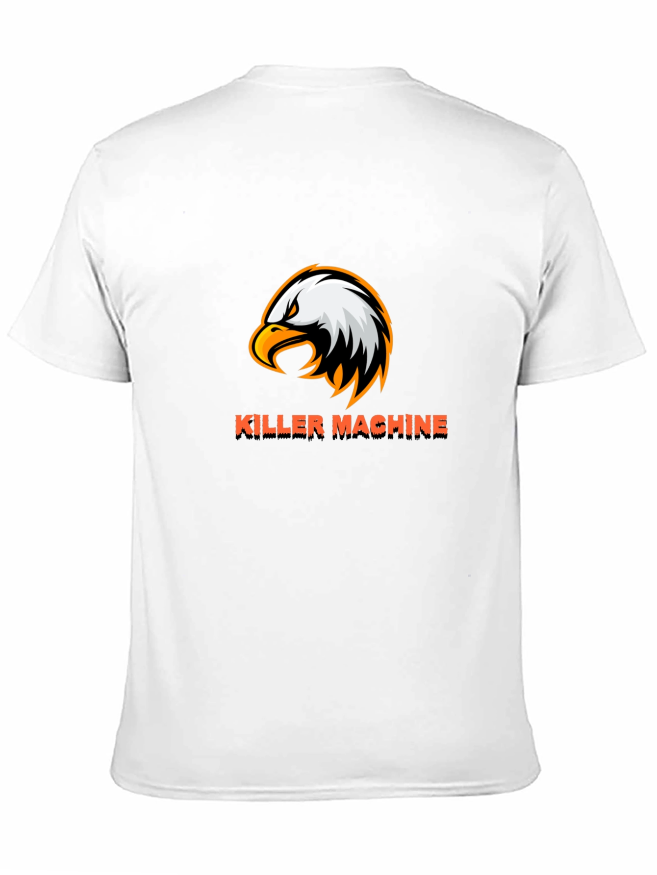 Killer Machine Eagle Graphic Black T-Shirt