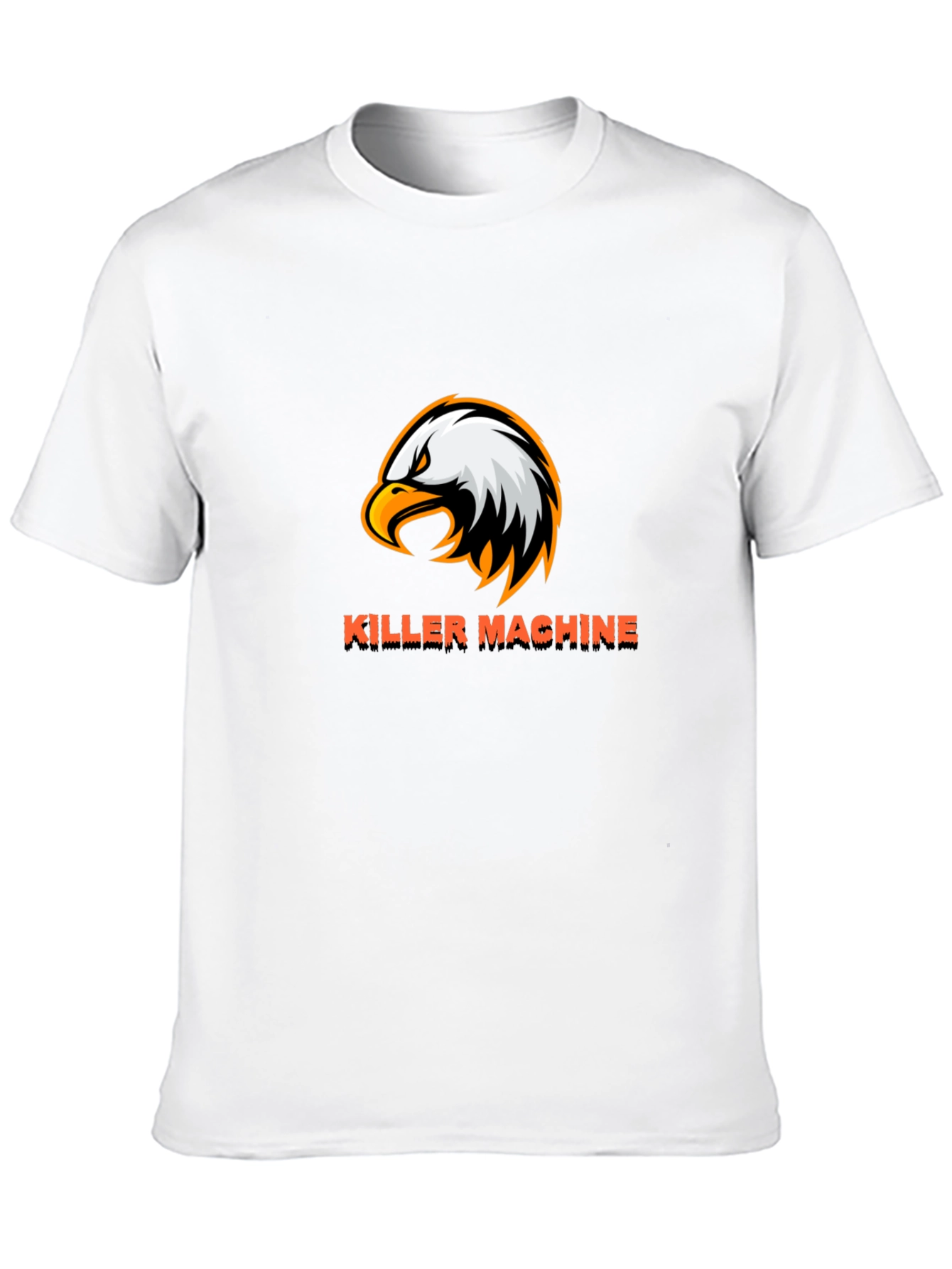 Killer Machine Eagle Graphic Black T-Shirt