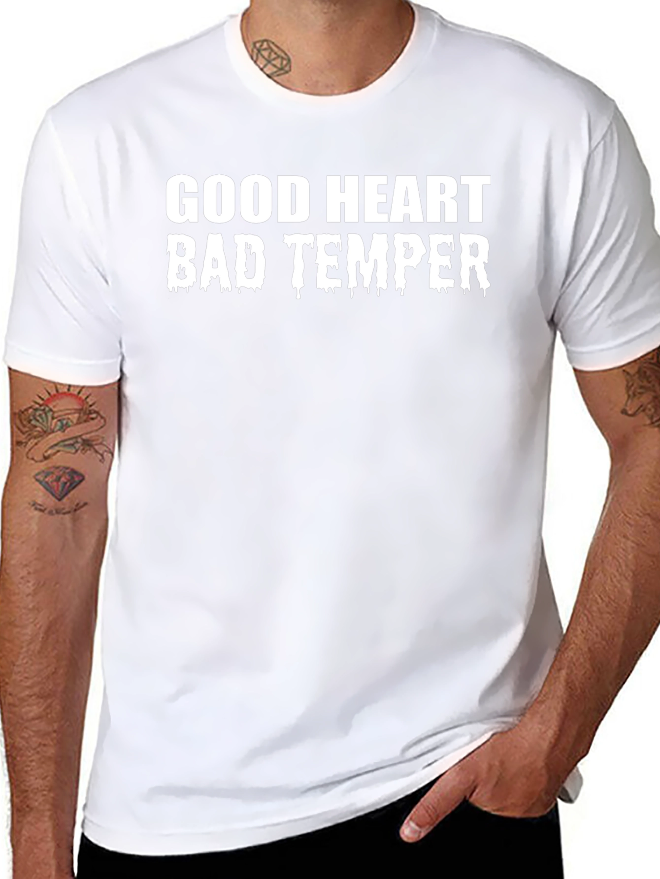Good Heart Bad Temper Graphic T-Shirt