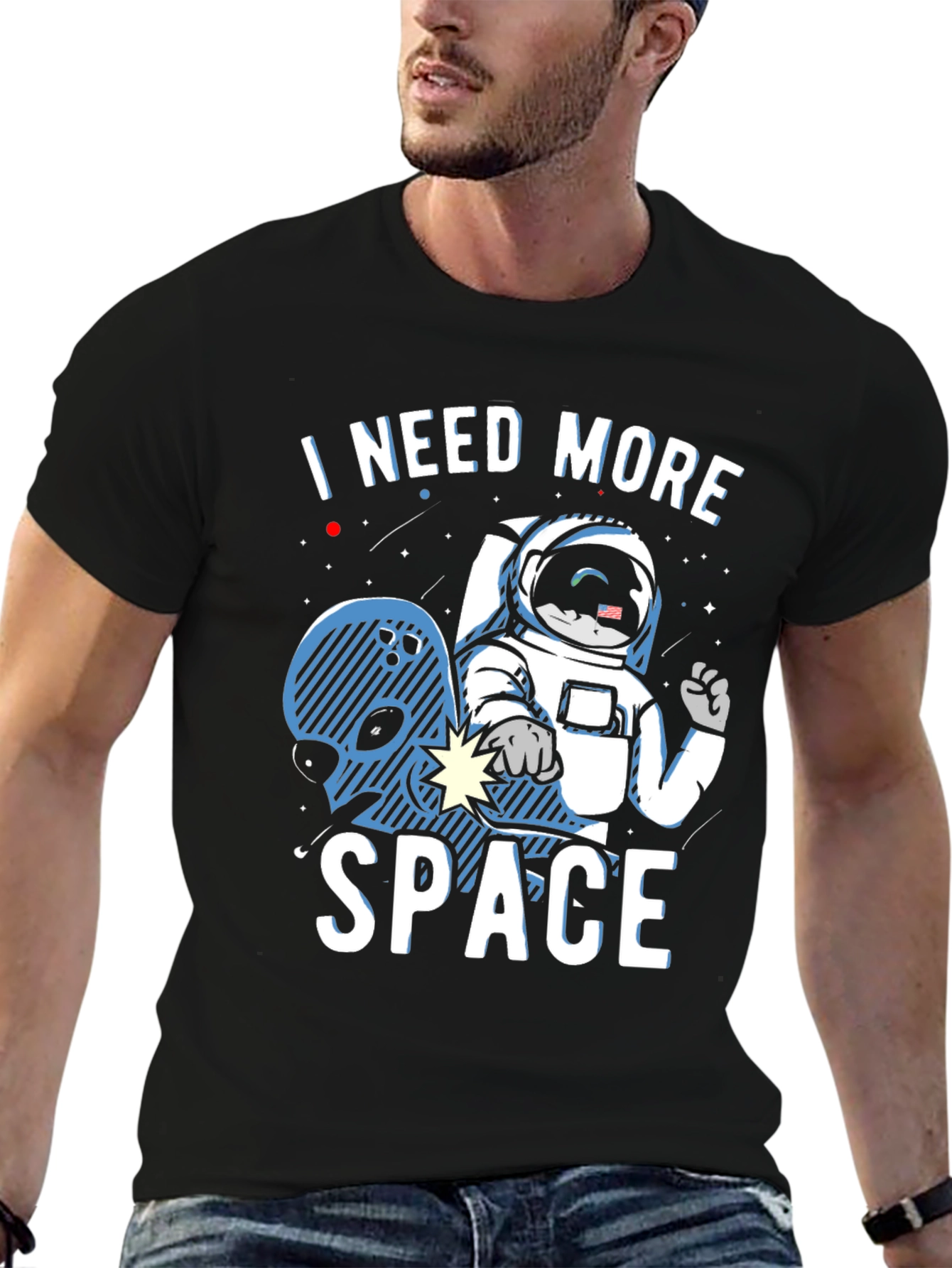 I Need More Space Graphic T-Shirt