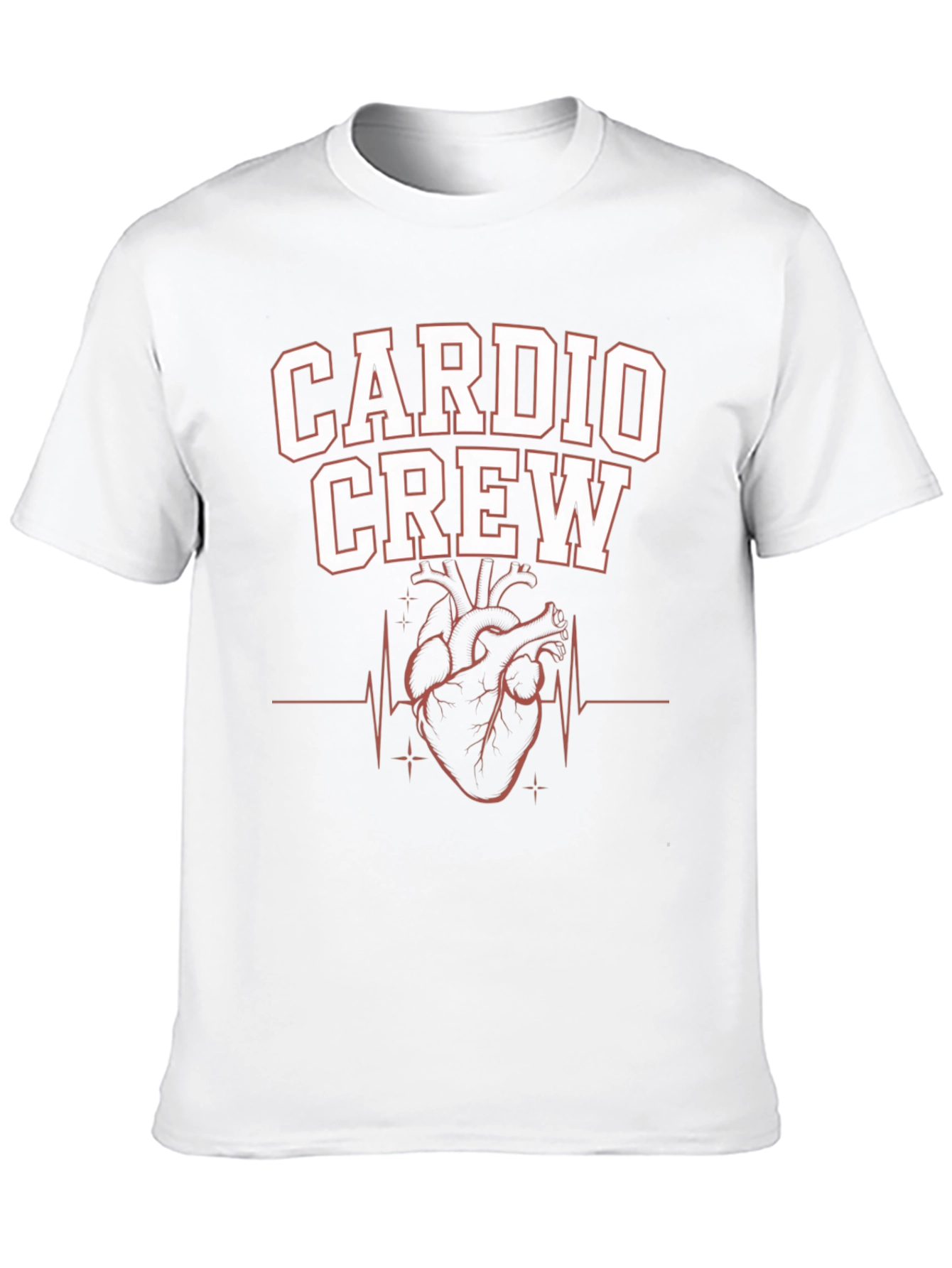 Cardio Crew Black Graphic T-Shirt