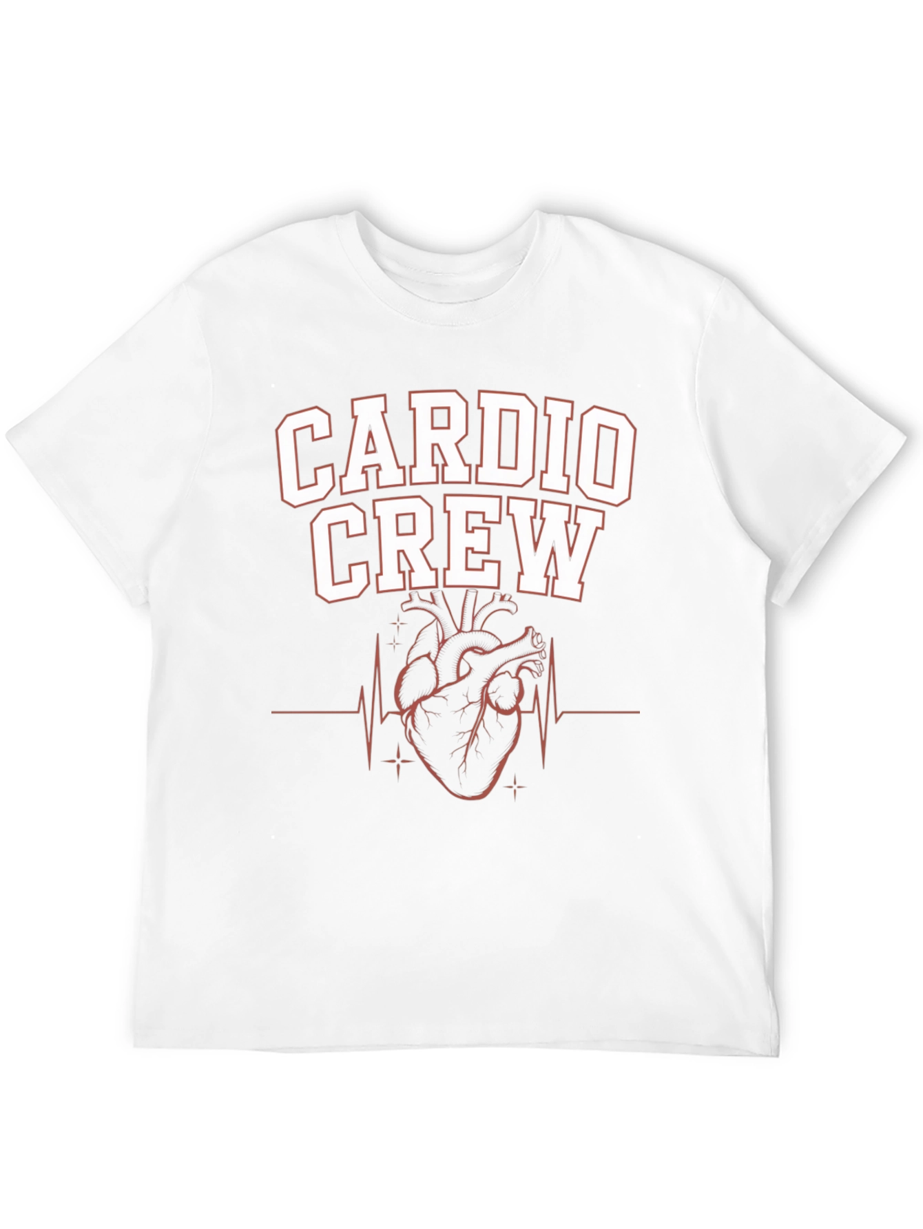 Cardio Crew Black Graphic T-Shirt
