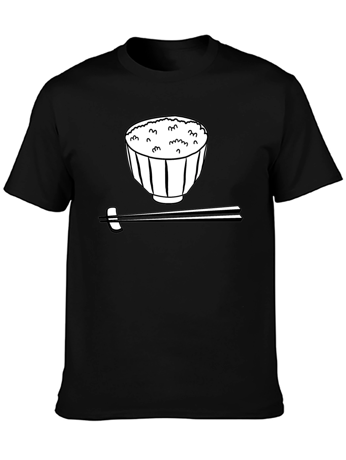 Rice Bowl Graphic Tee - Unisex Casual Style