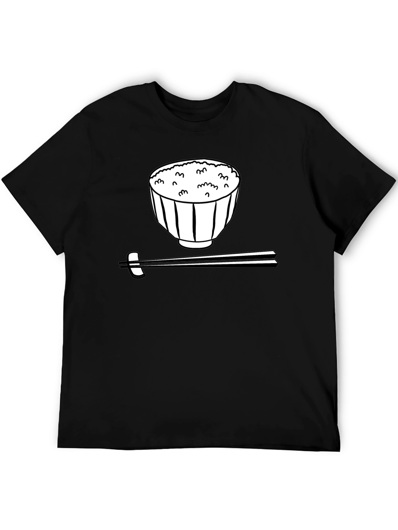 Rice Bowl Graphic Tee - Unisex Casual Style