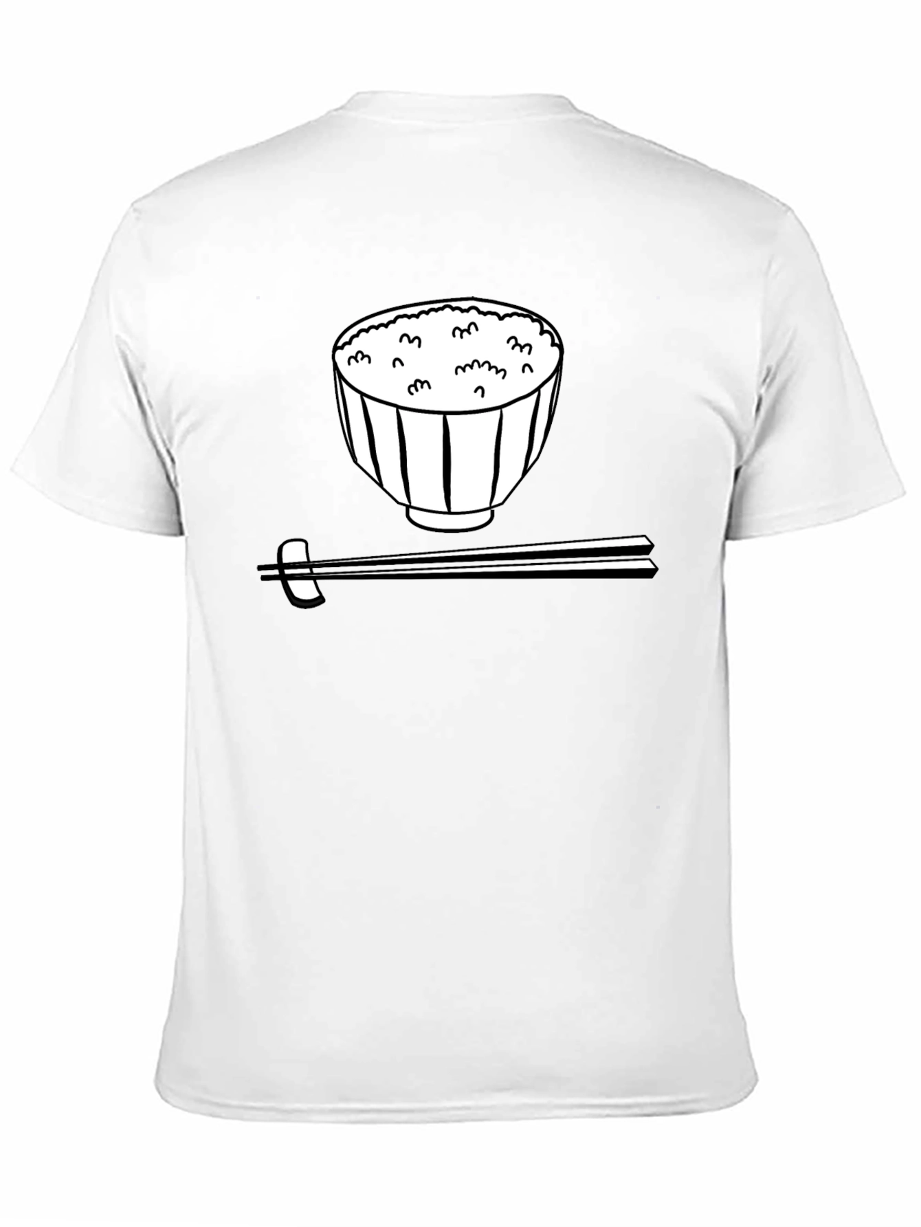 Rice Bowl Graphic Tee - Unisex Casual Style