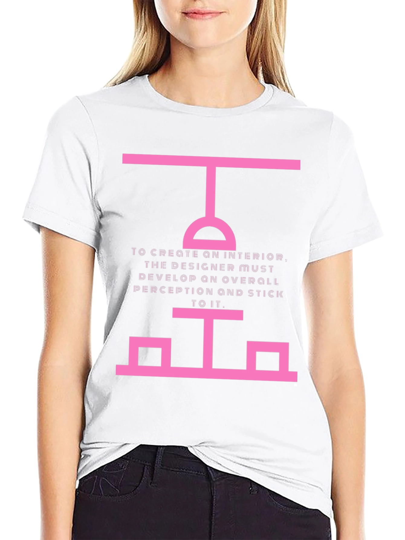Modernist Design T-Shirt - Interior Designer Graphic Tee