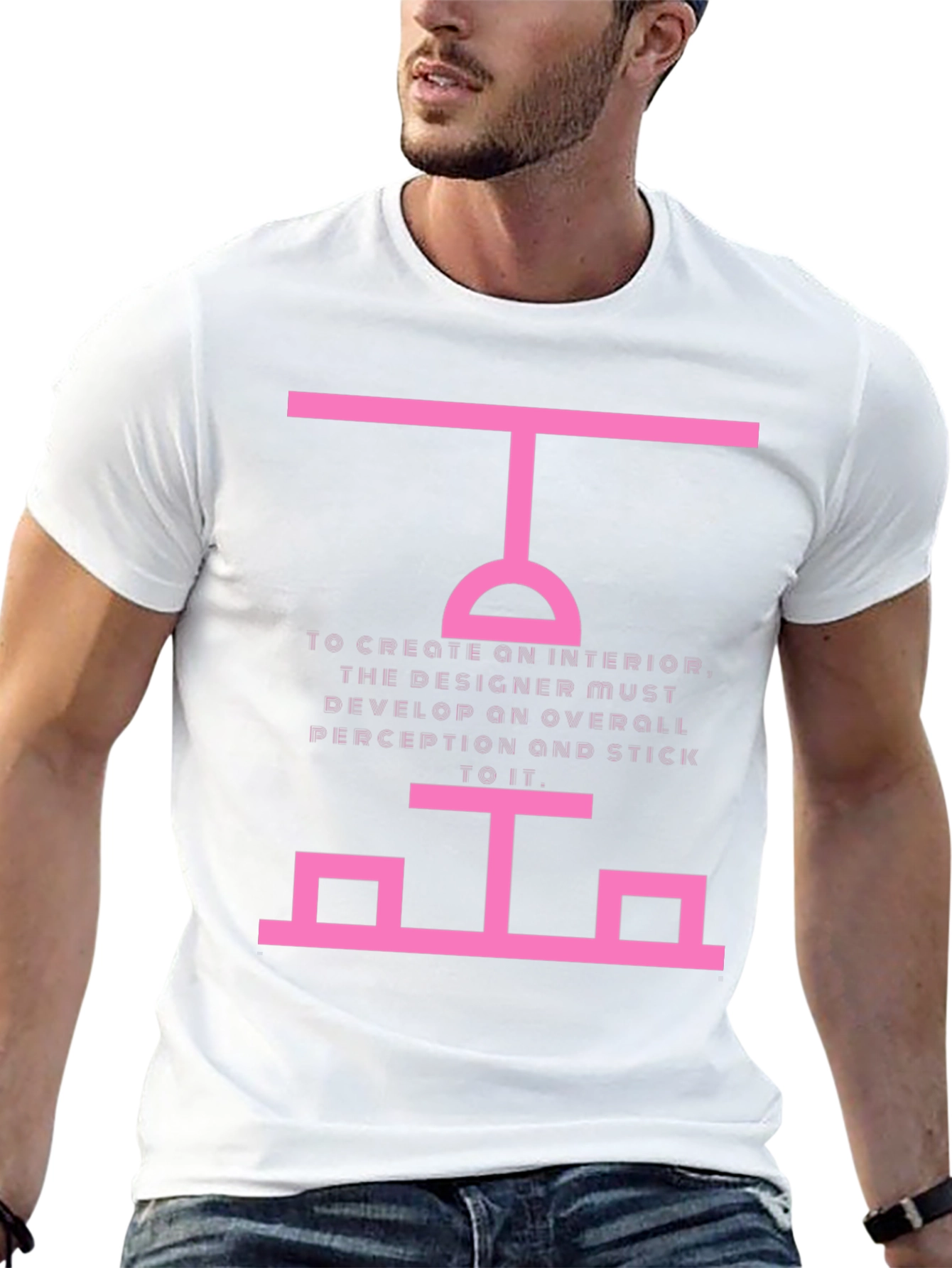 Modernist Design T-Shirt - Interior Designer Graphic Tee