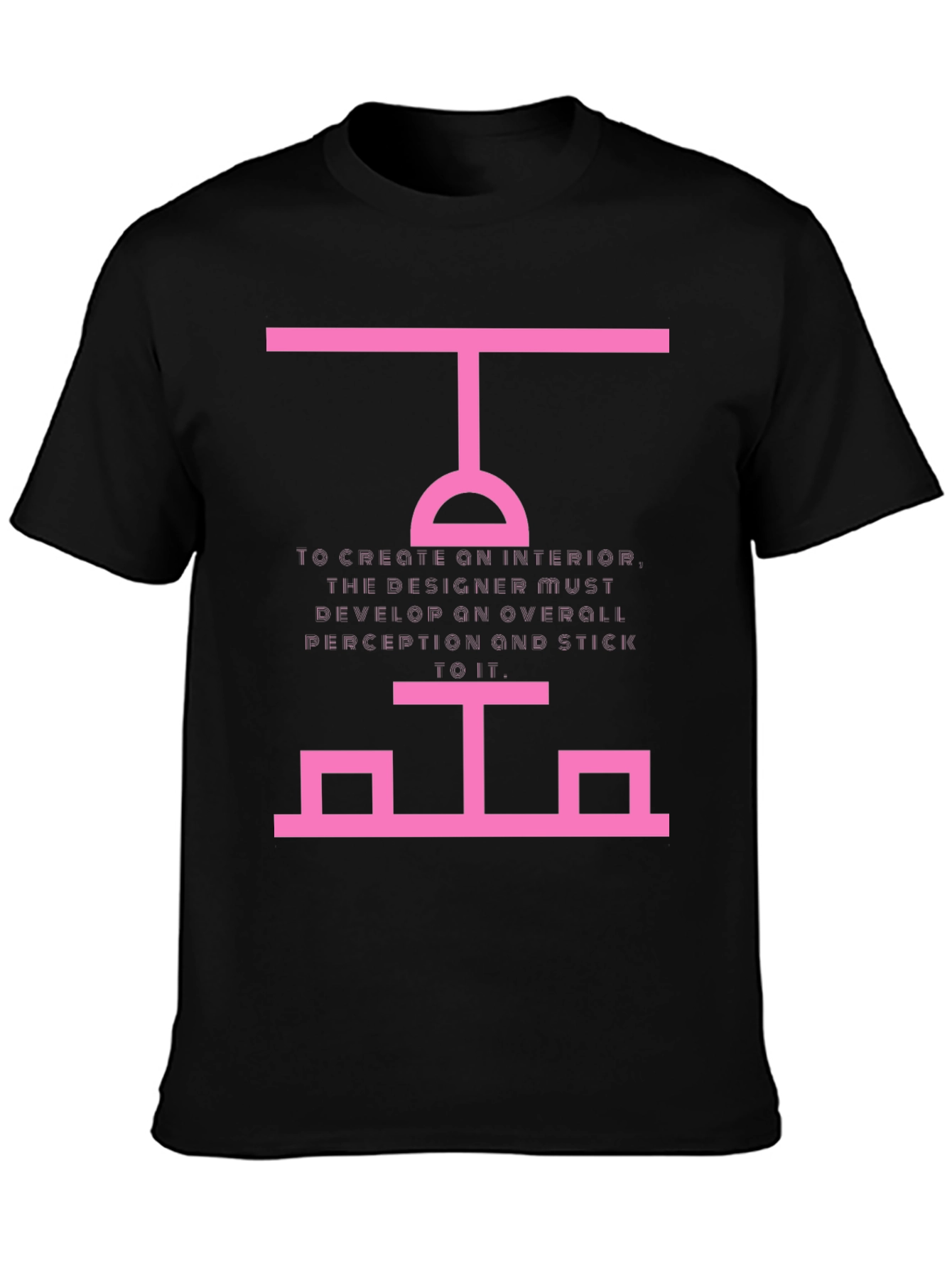 Modernist Design T-Shirt - Interior Designer Graphic Tee