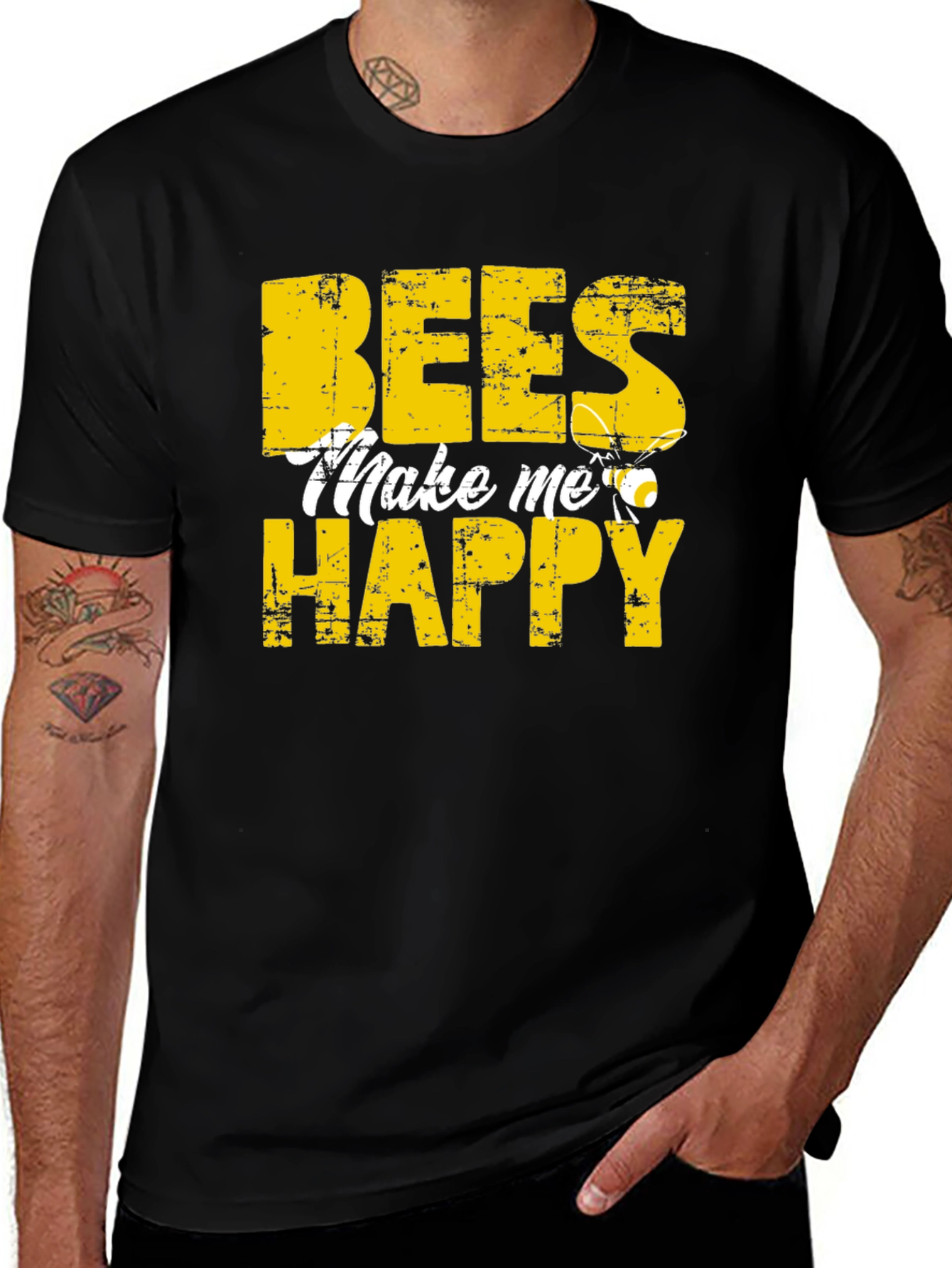 Bees Make Me Happy T-Shirt