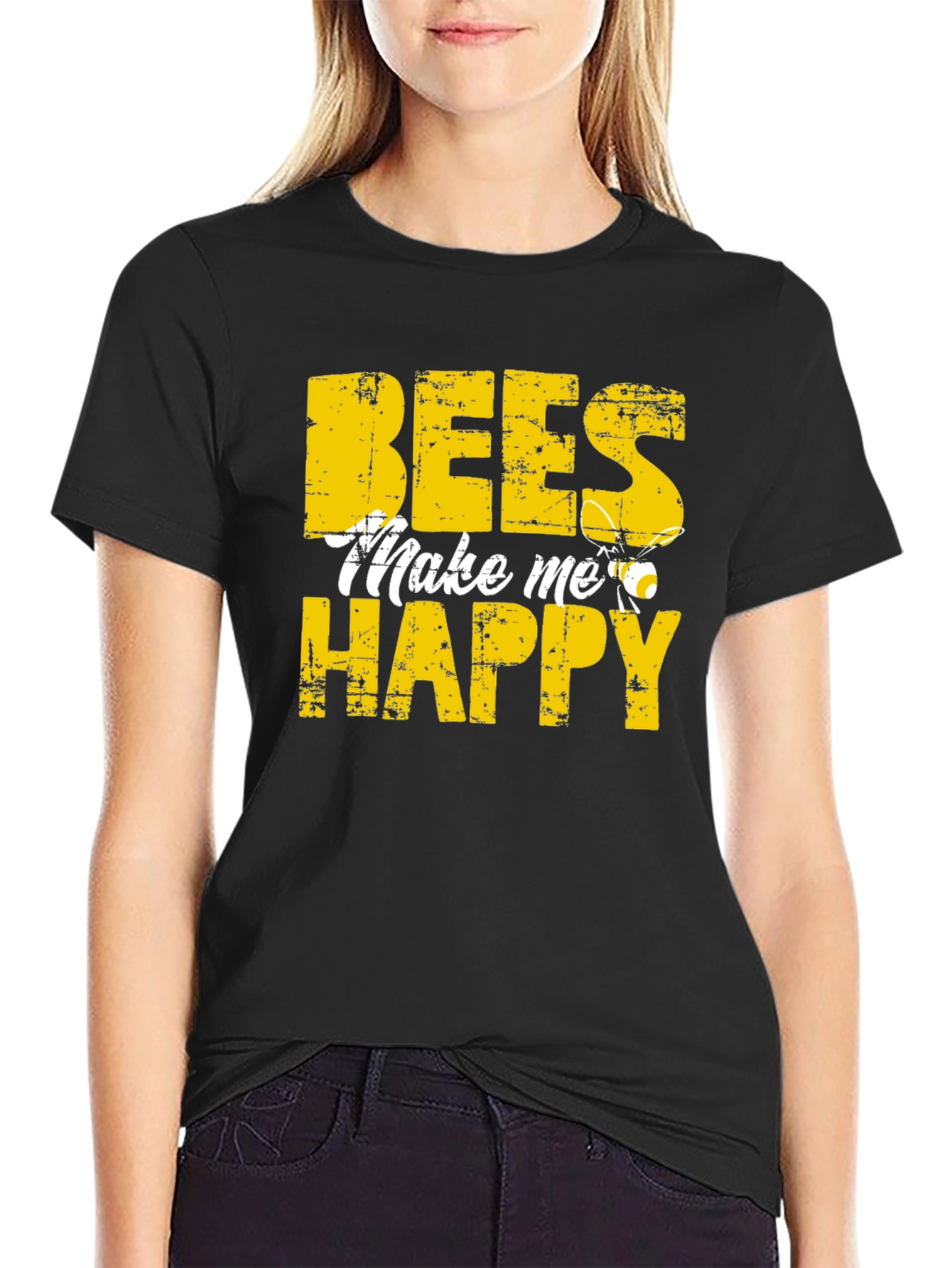 Bees Make Me Happy T-Shirt
